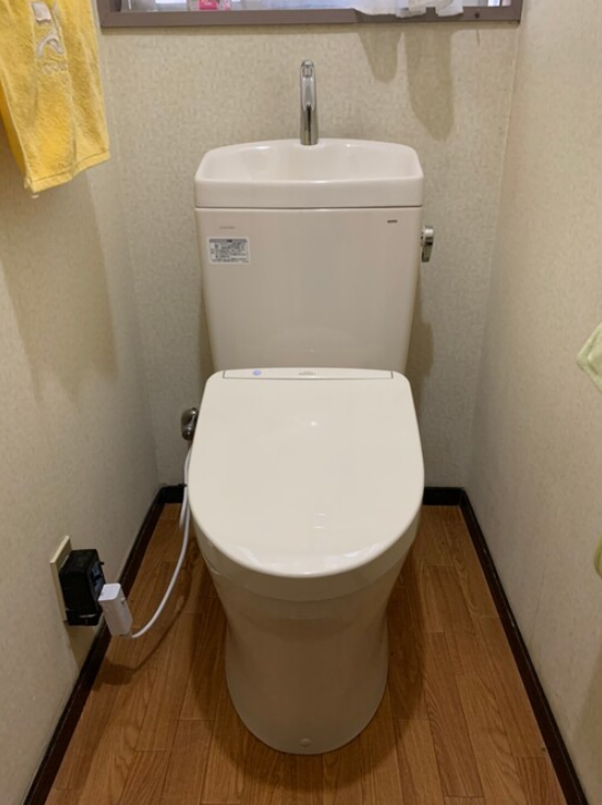 施工後　トイレ