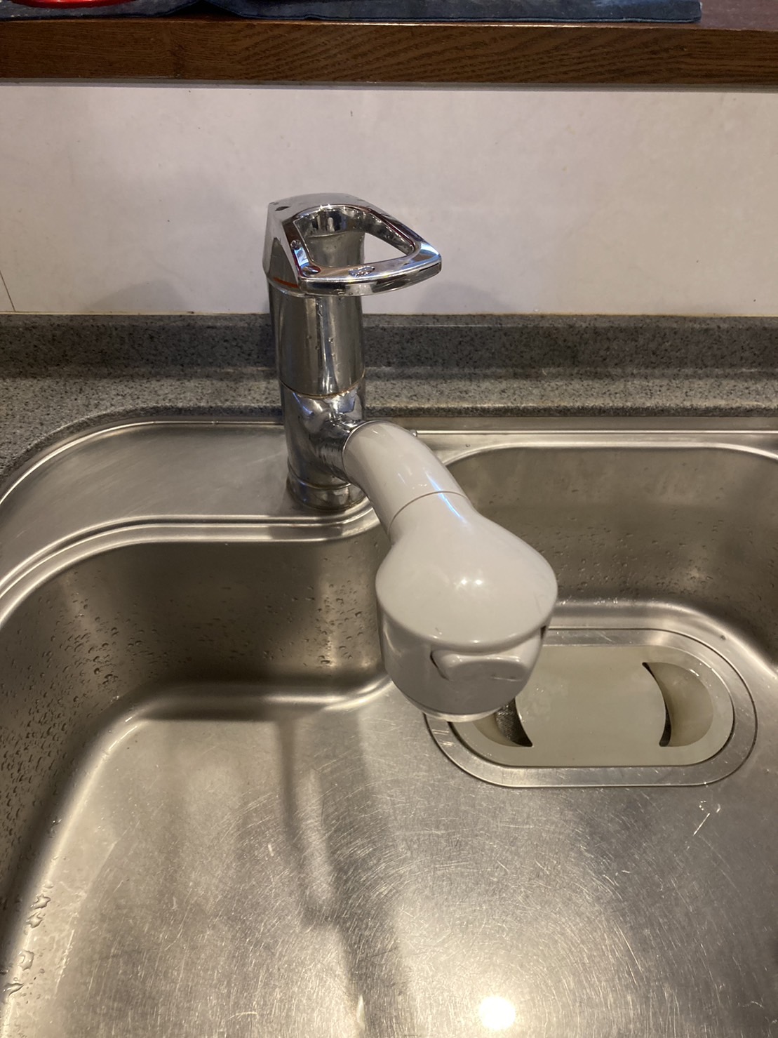 施工前　台所水栓