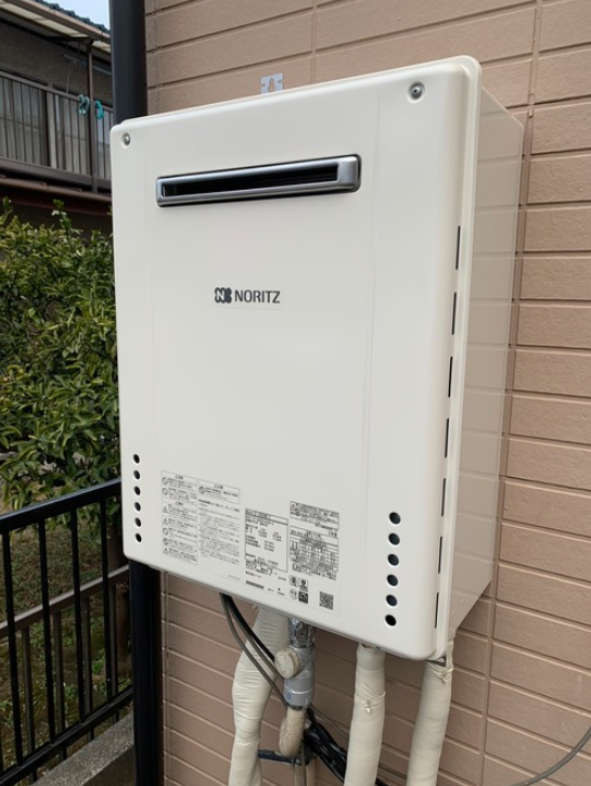 施工後　給湯器