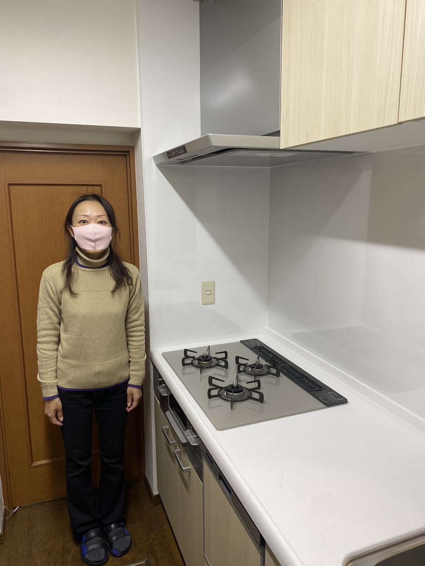 施工後　キッチン