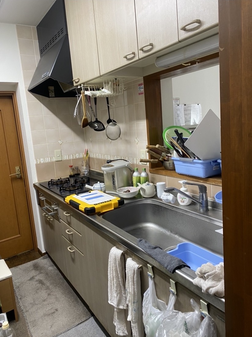 施工前　キッチン