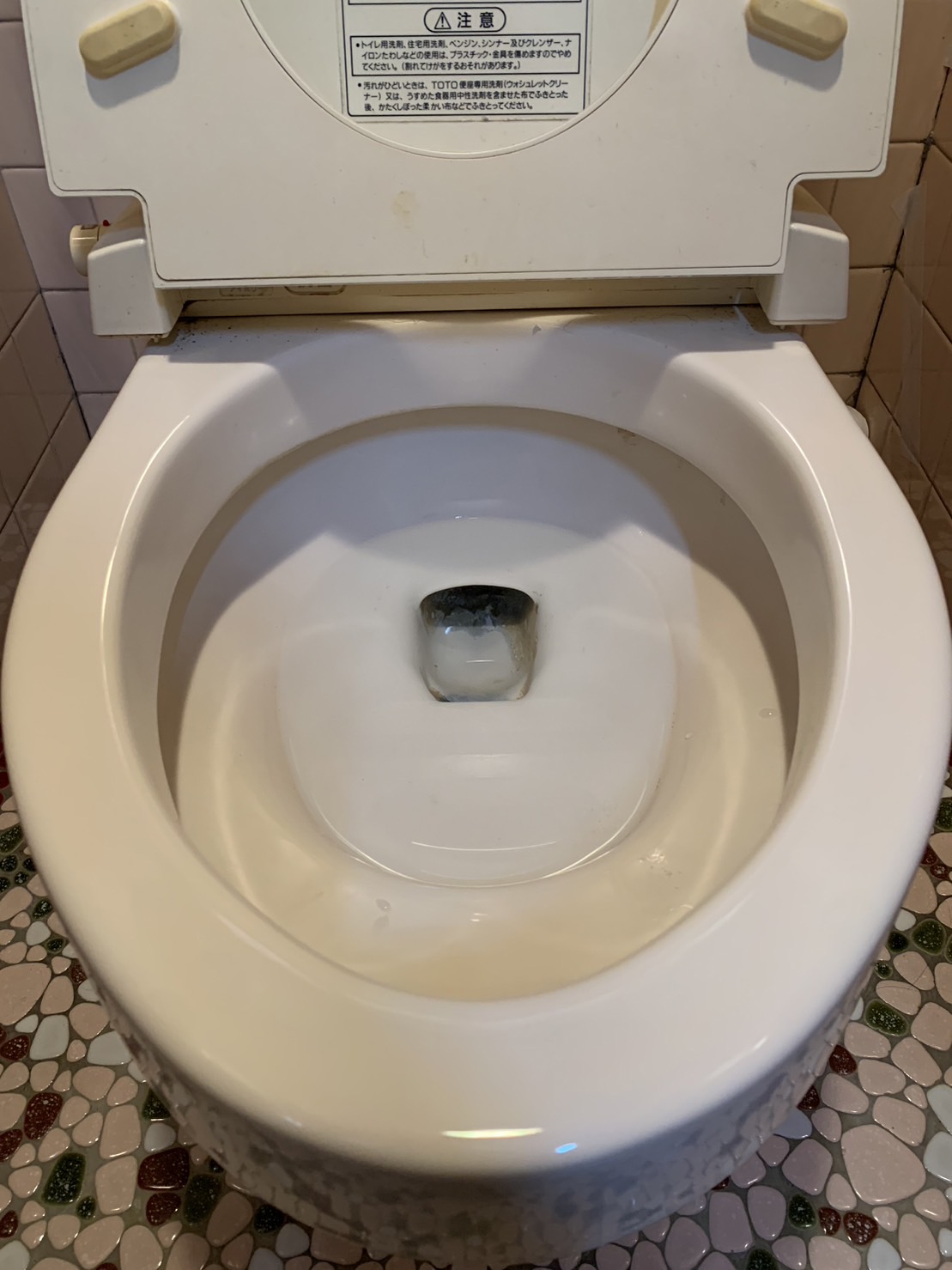 施工前　トイレ