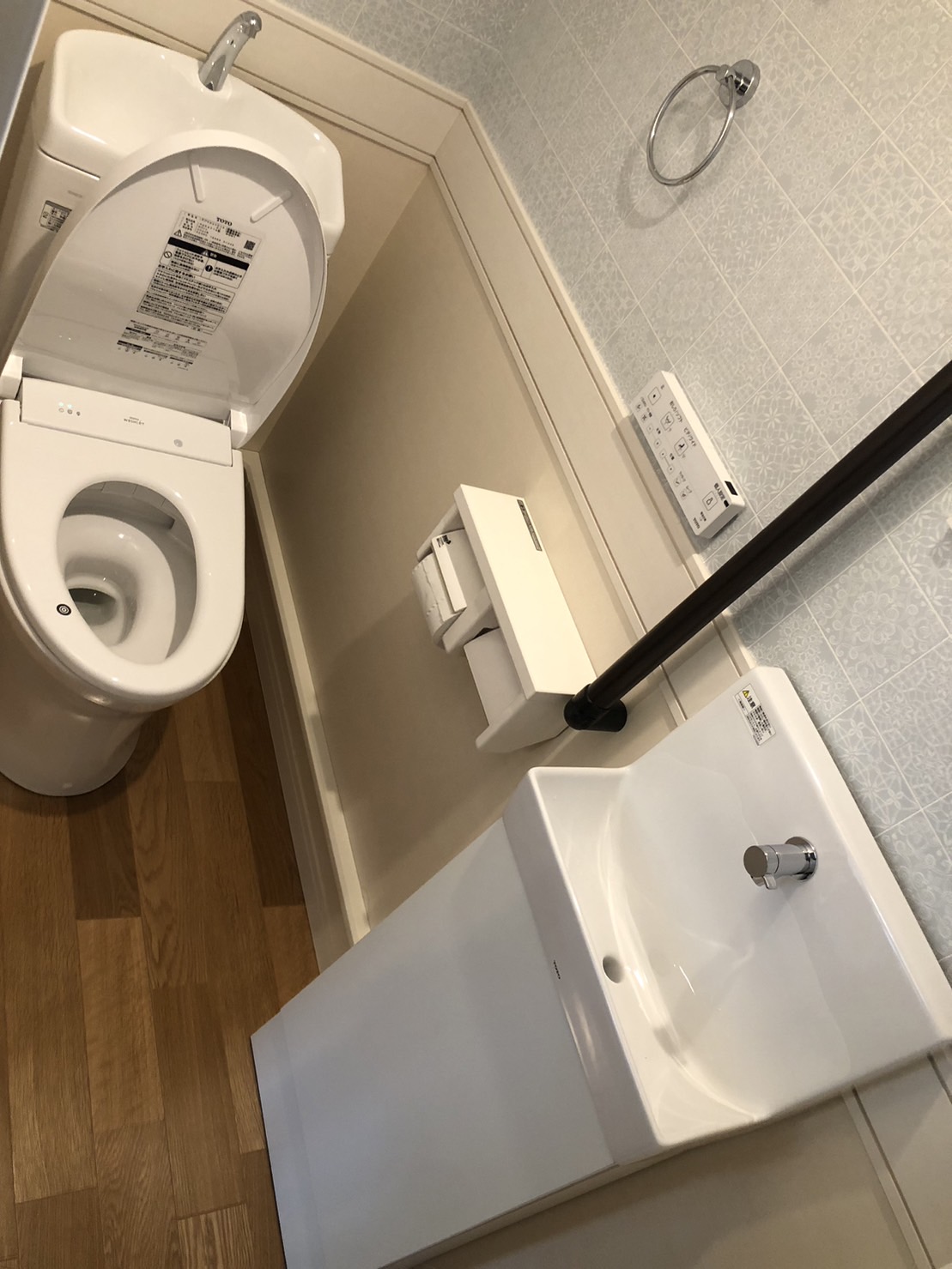 施工後　トイレ