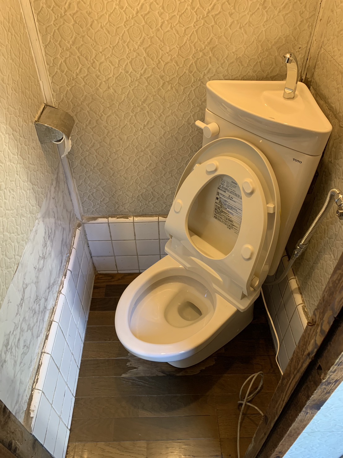 施工後　トイレ