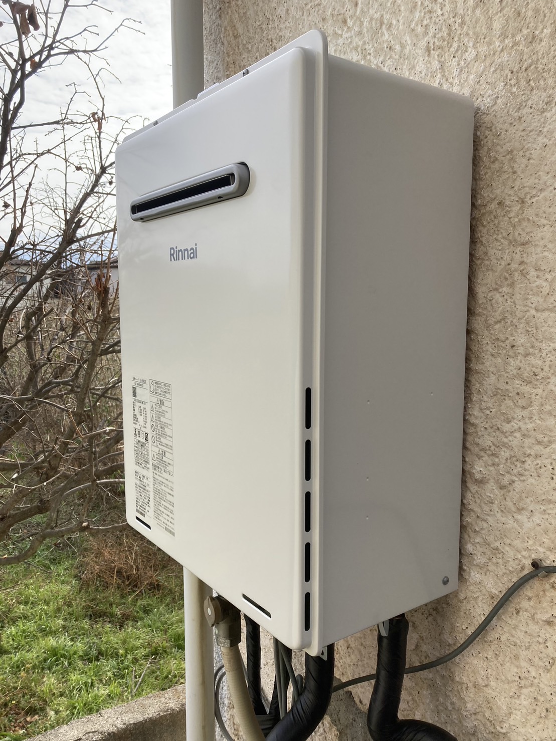 施工後　給湯器