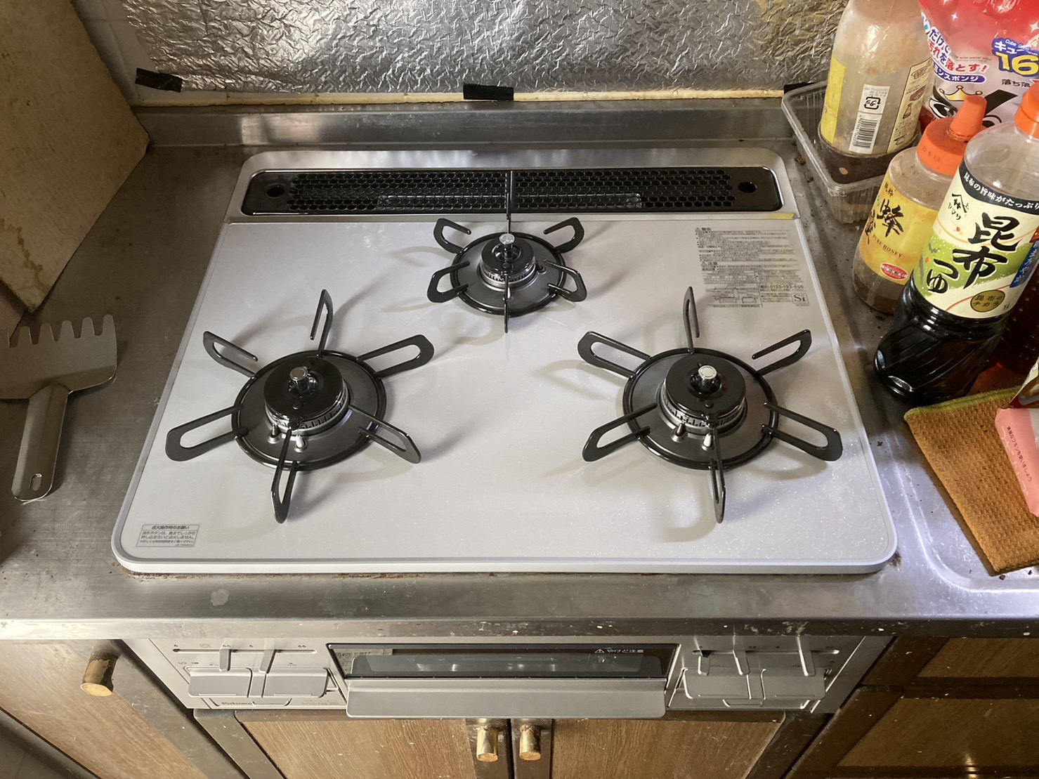 施工後　コンロ