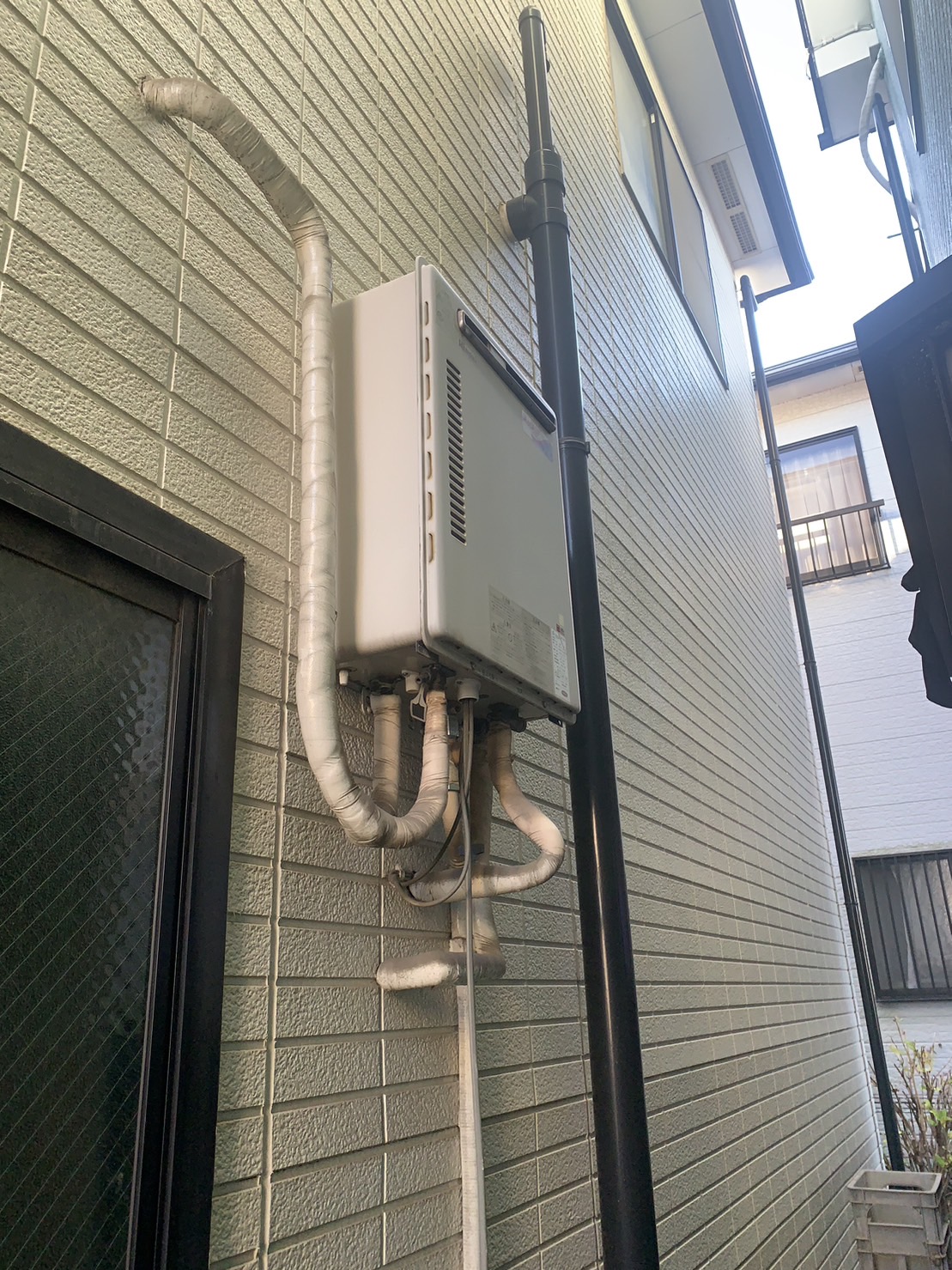 施工後　給湯器