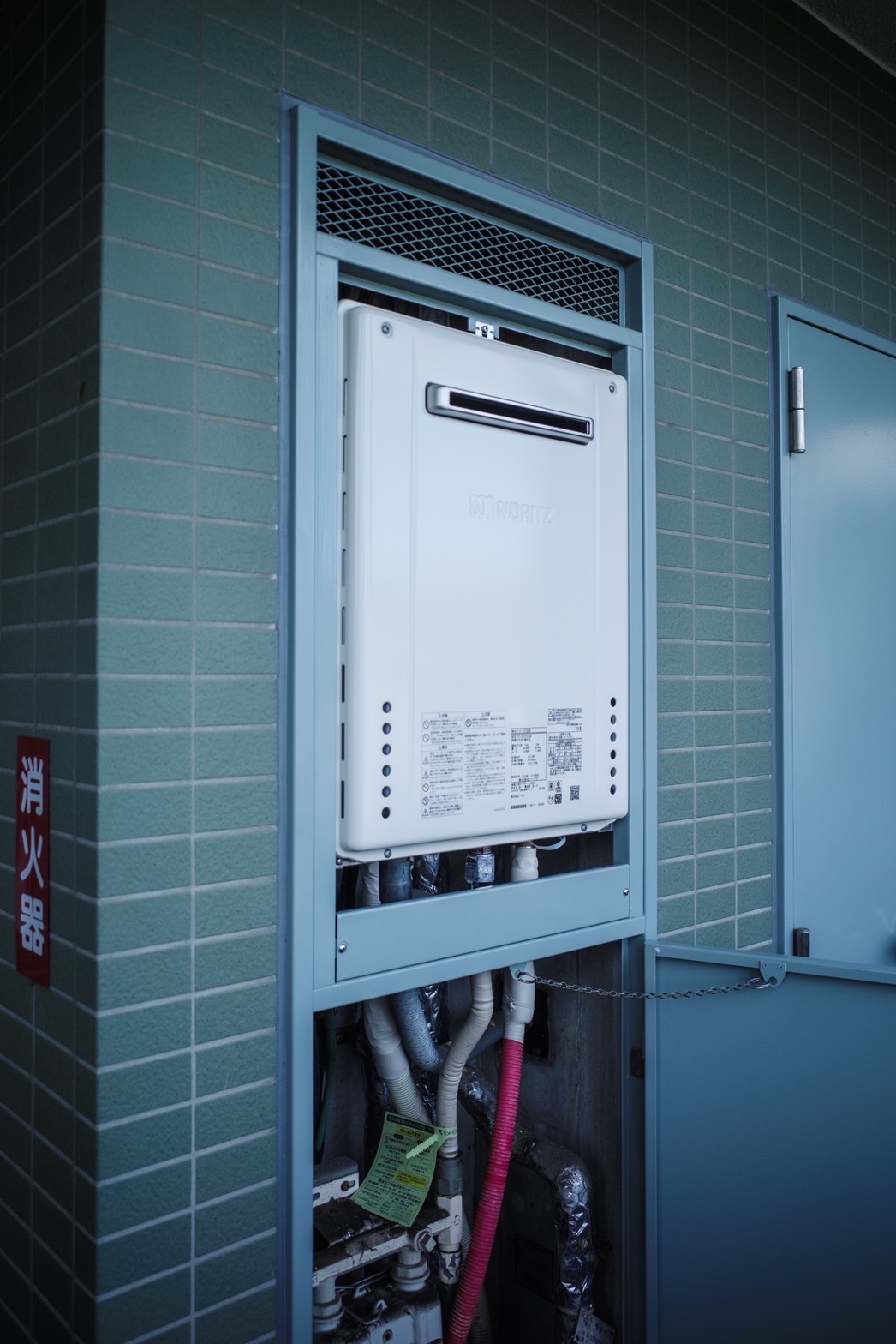 施工後　給湯器