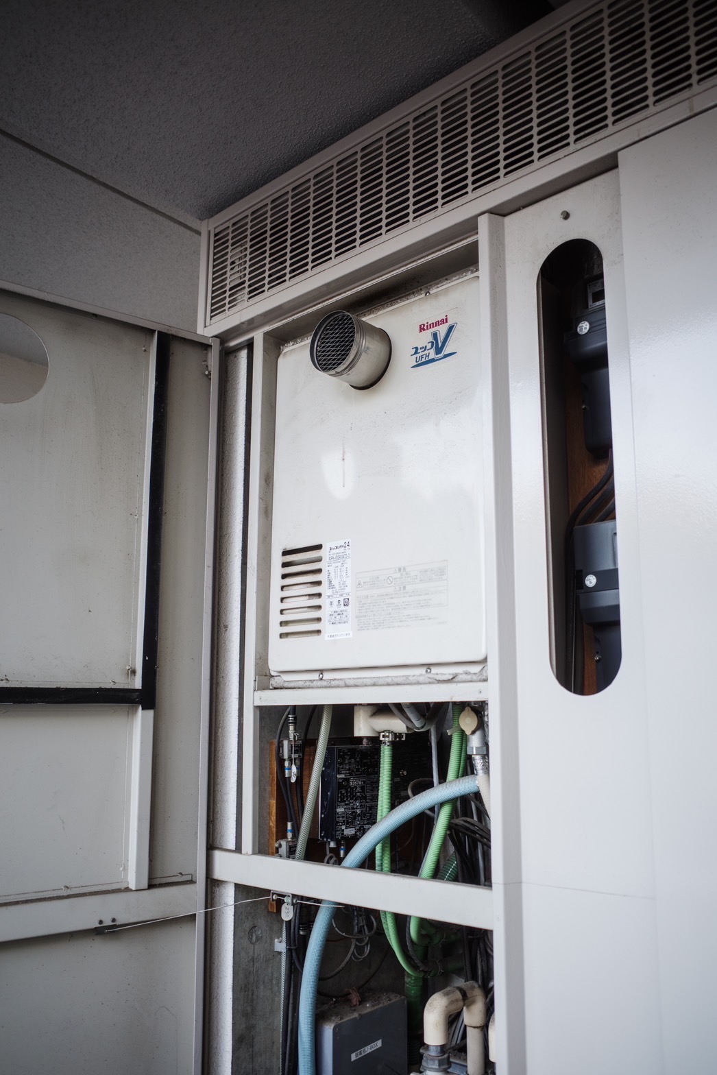 施工前　熱源機