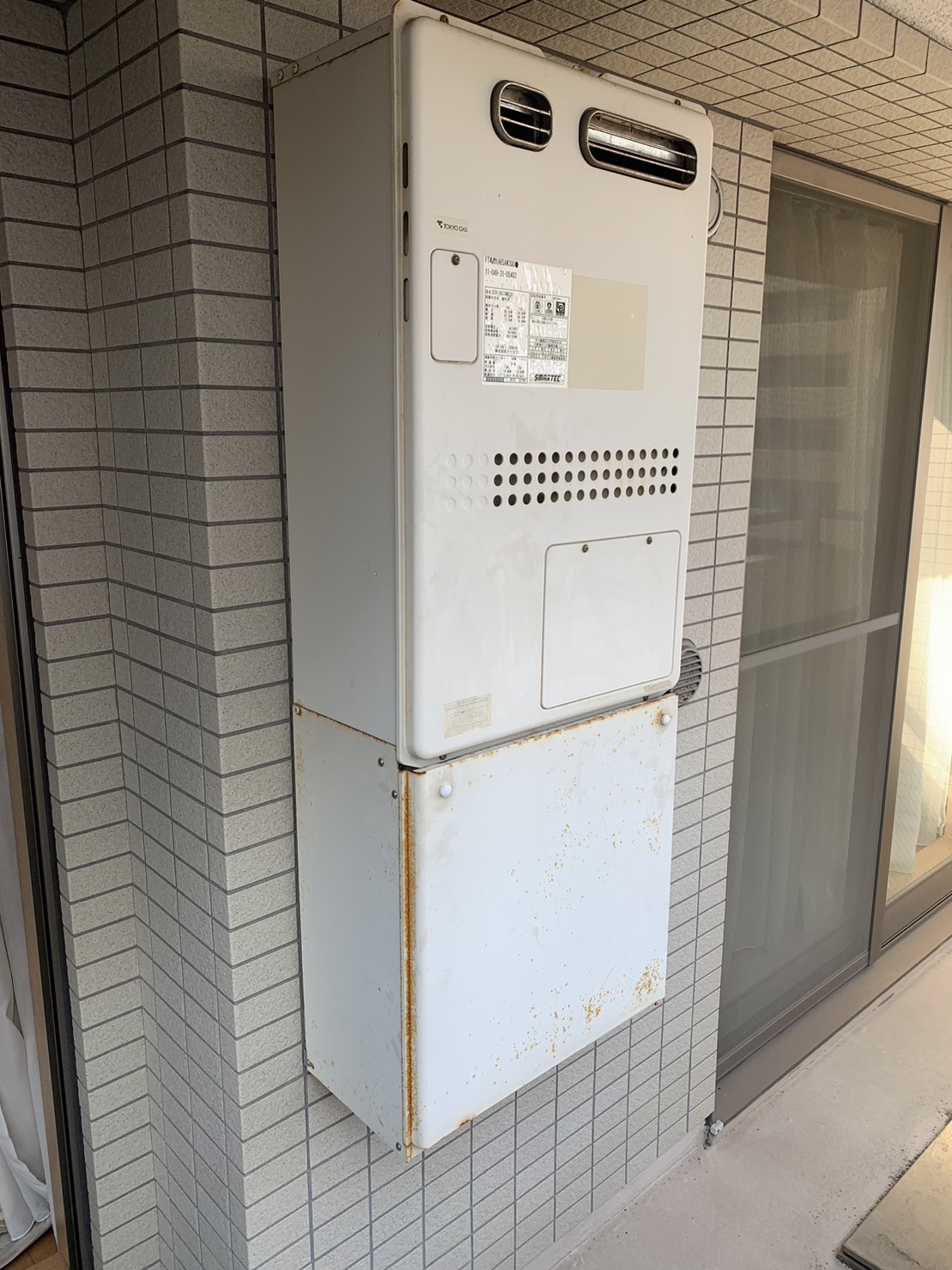 施工前　熱源機