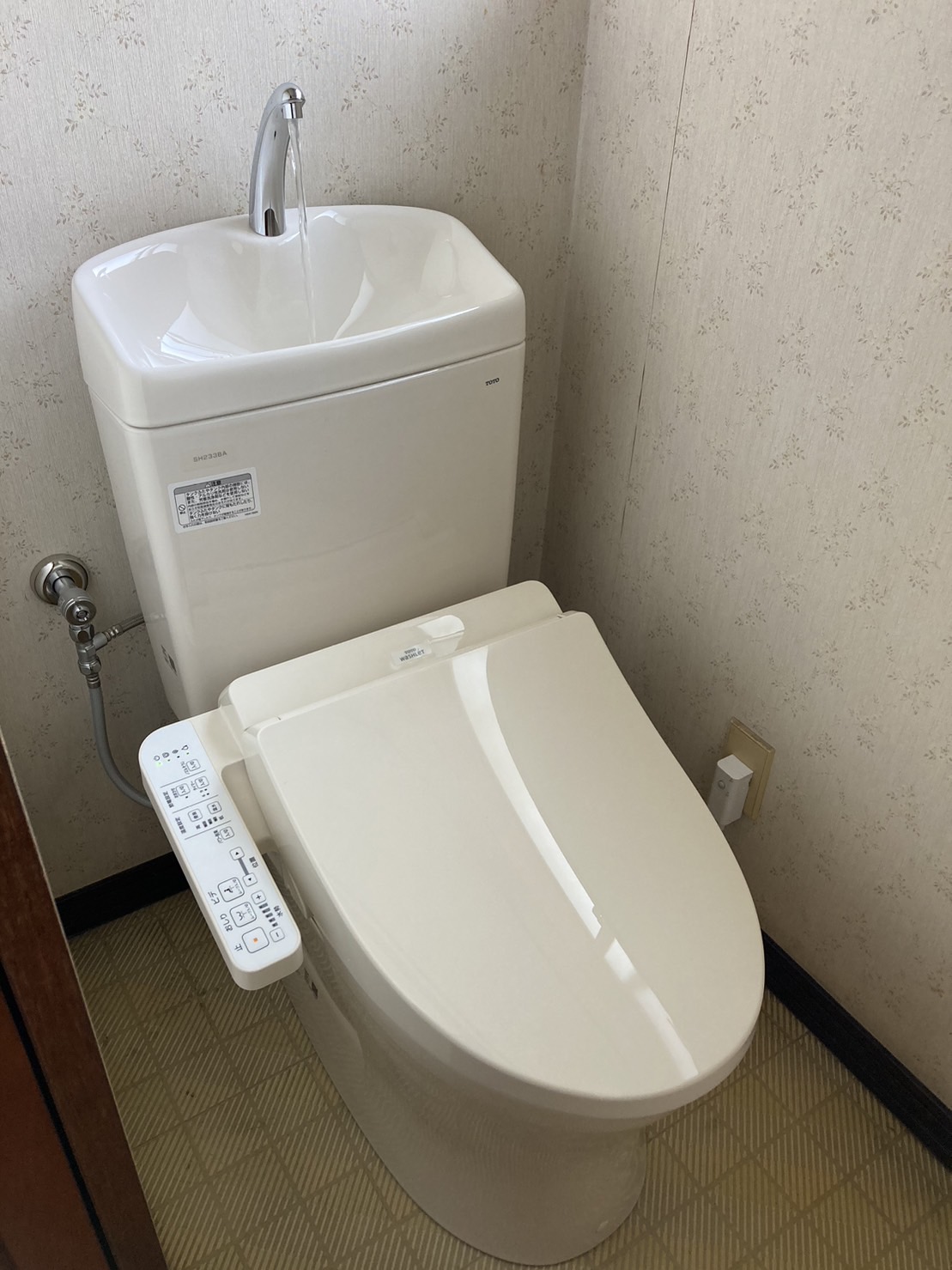 施工後　トイレ