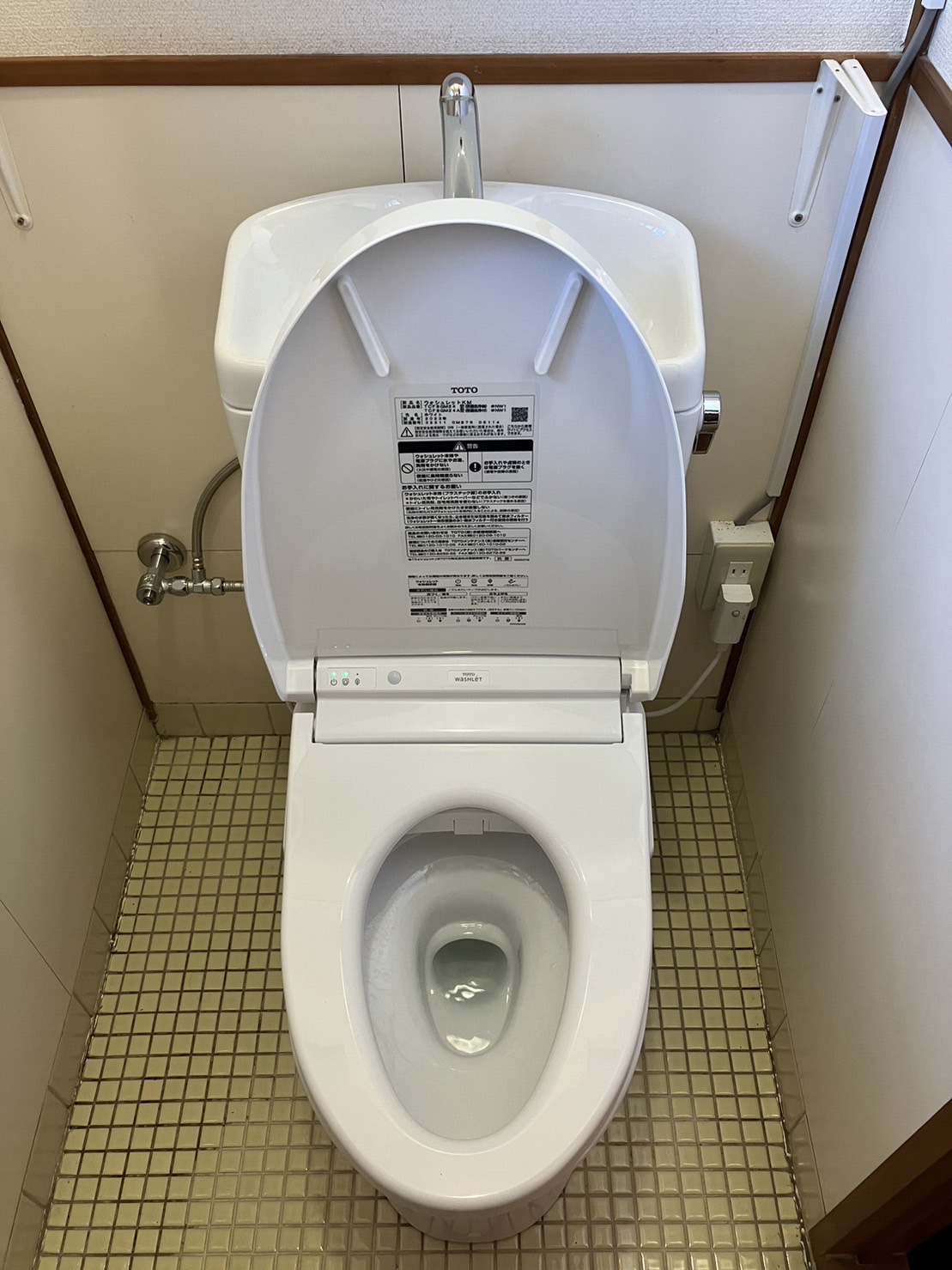 施工後　トイレ