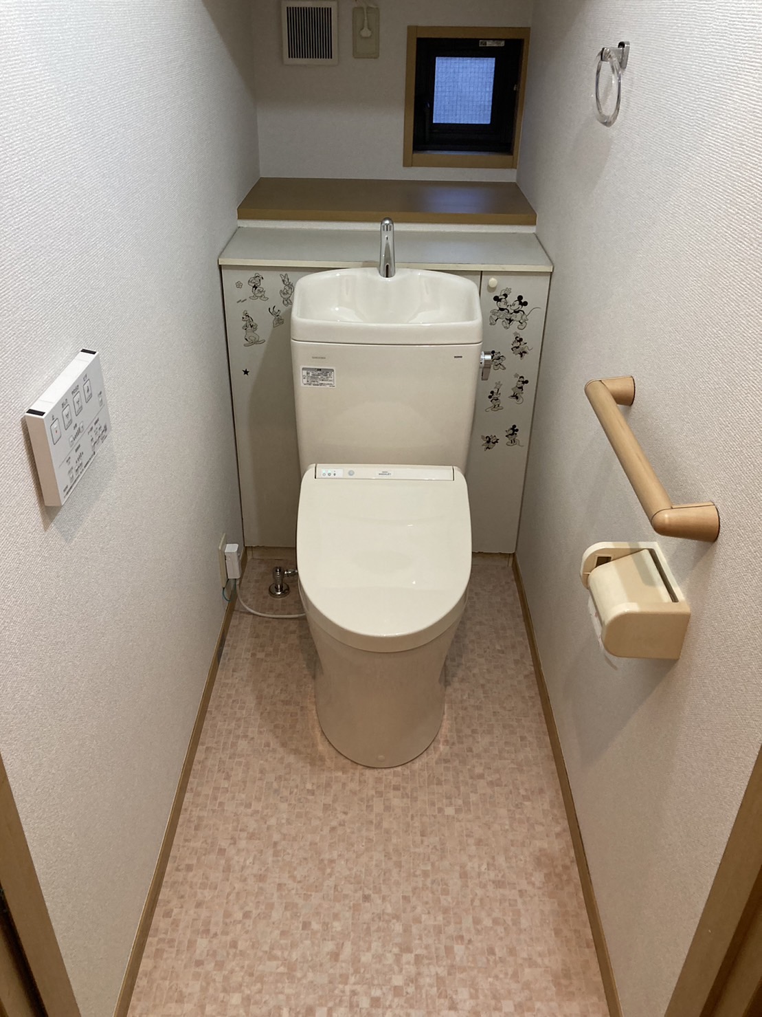 施工後　トイレ