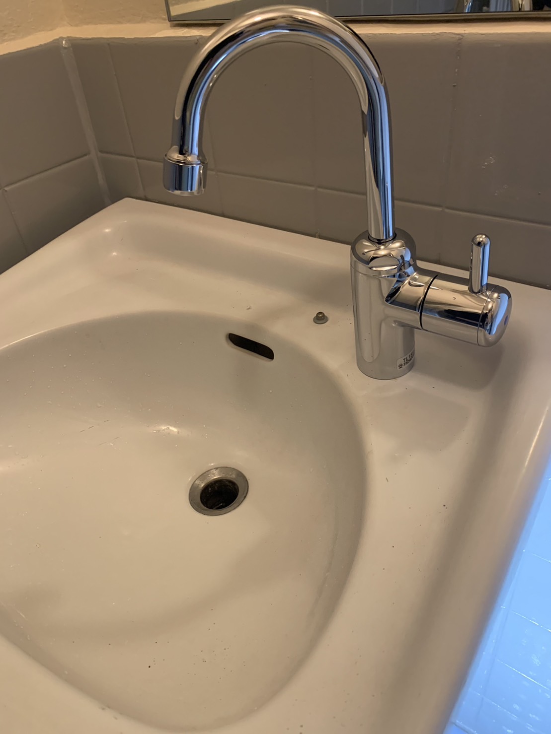 施工後　単水栓