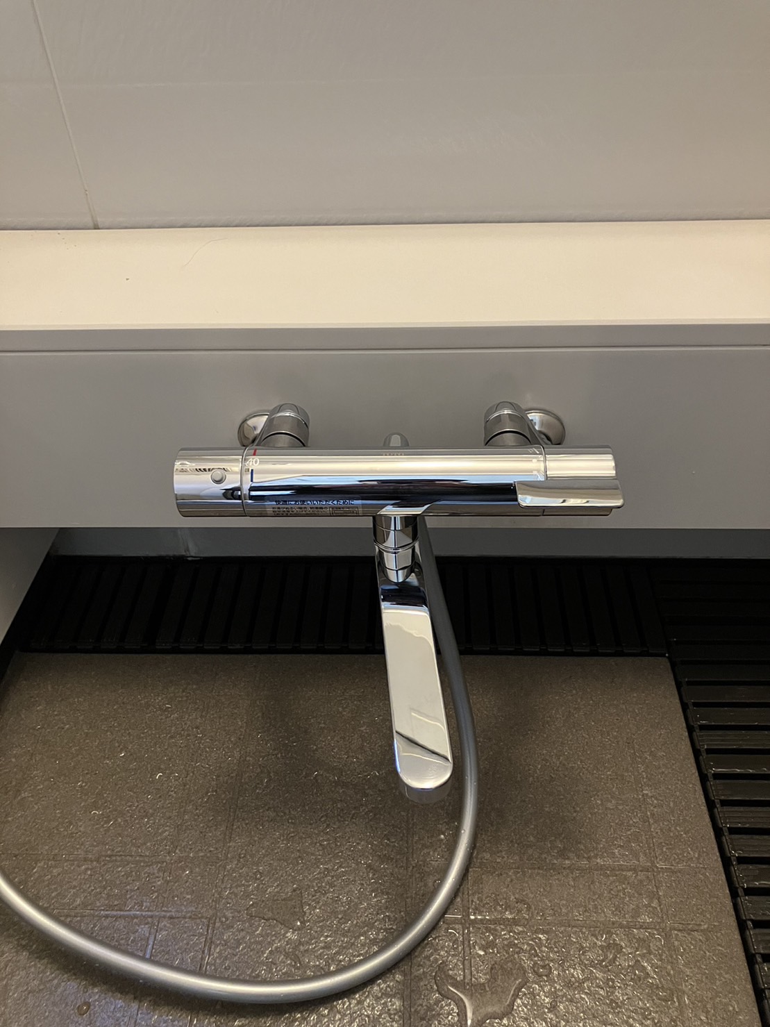 施工後　浴室水栓