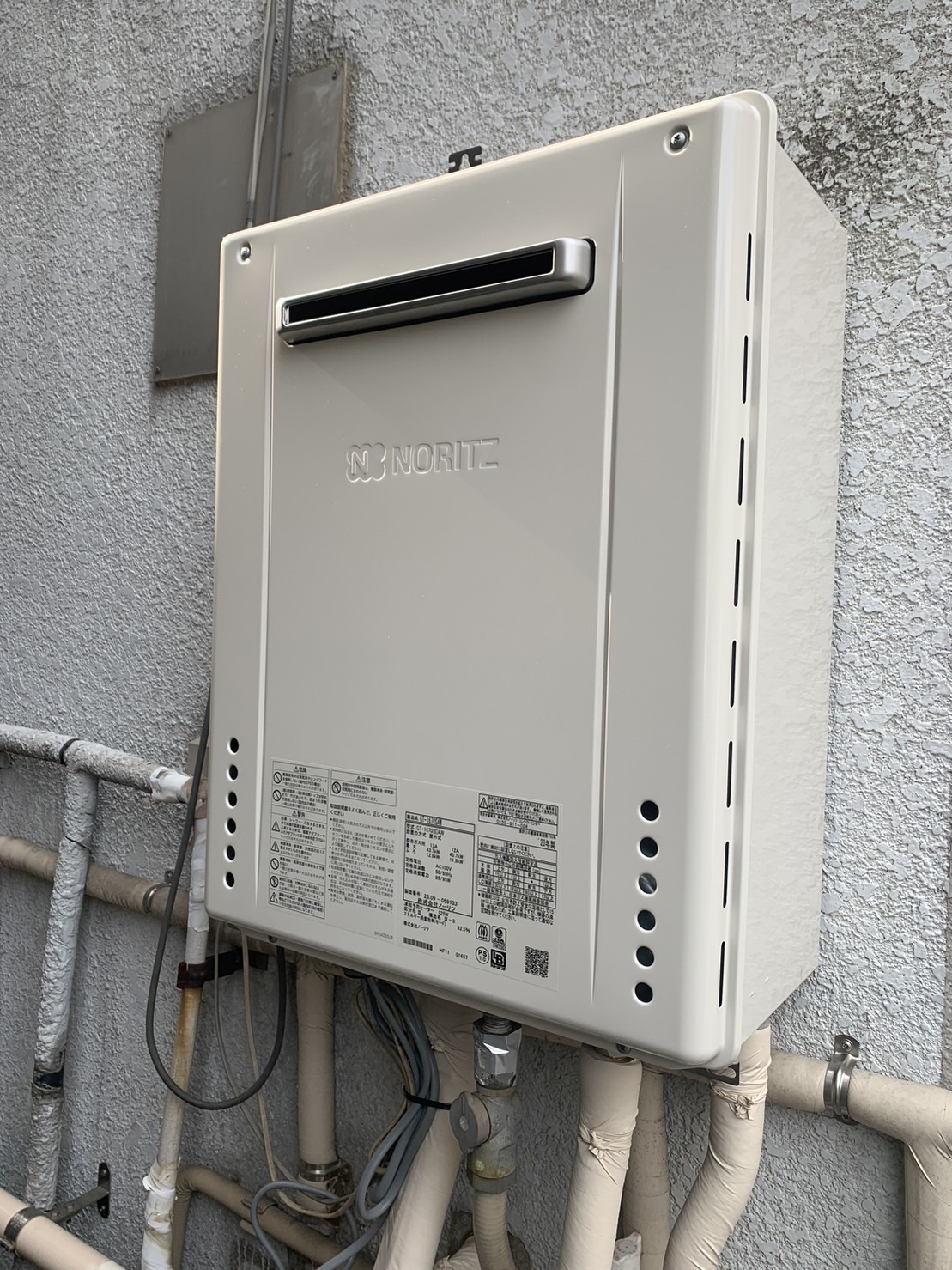 施工後　給湯器
