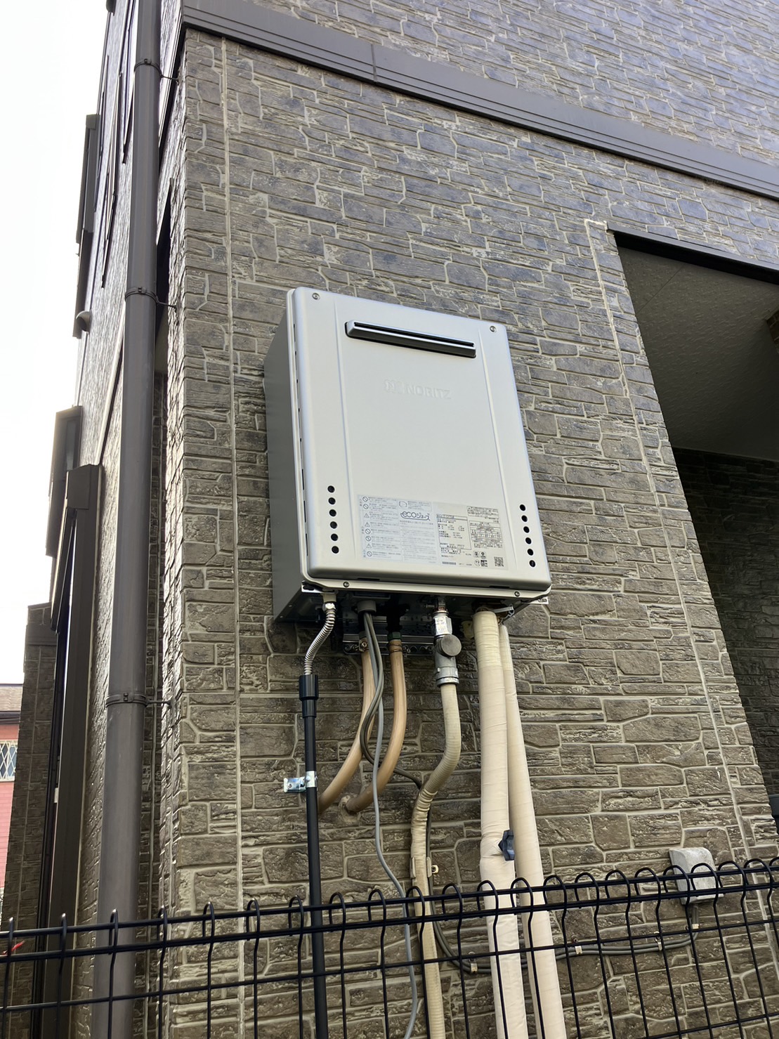 施工後　給湯器