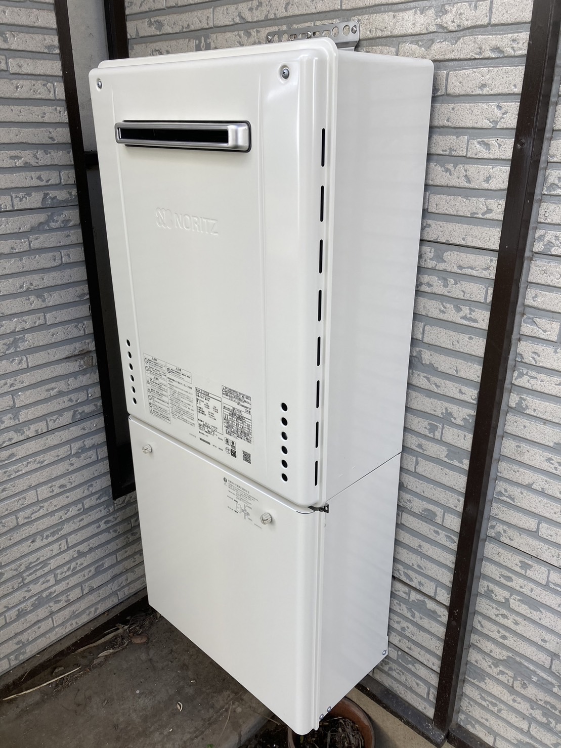 施工後　給湯器