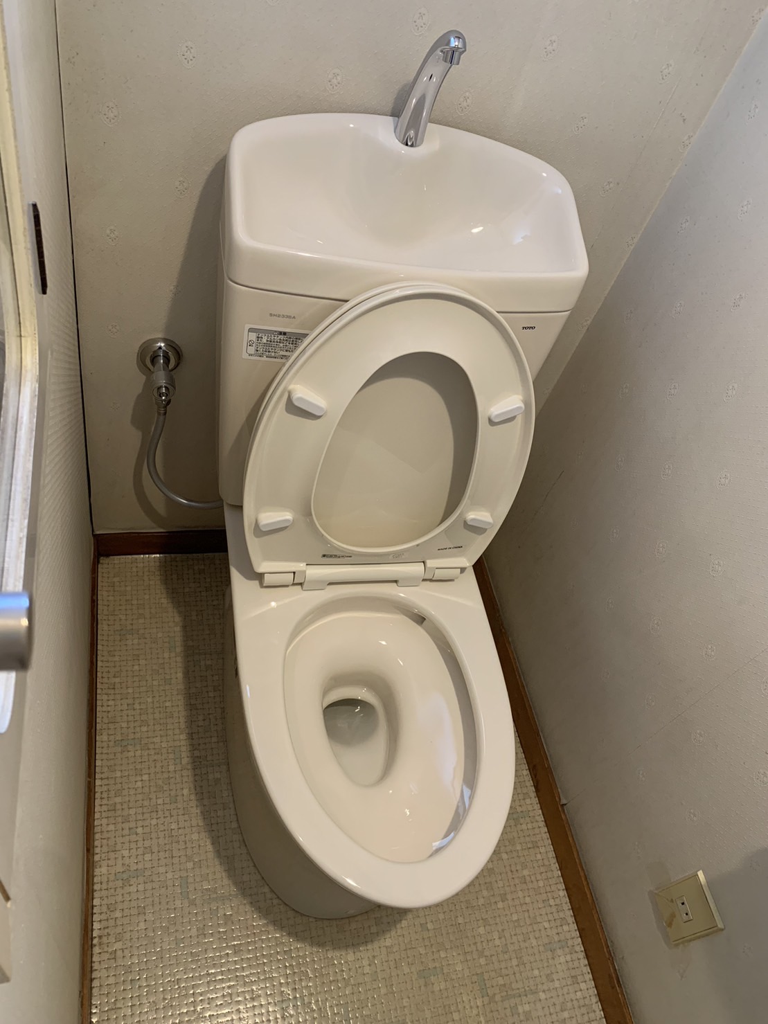 施工後　トイレ