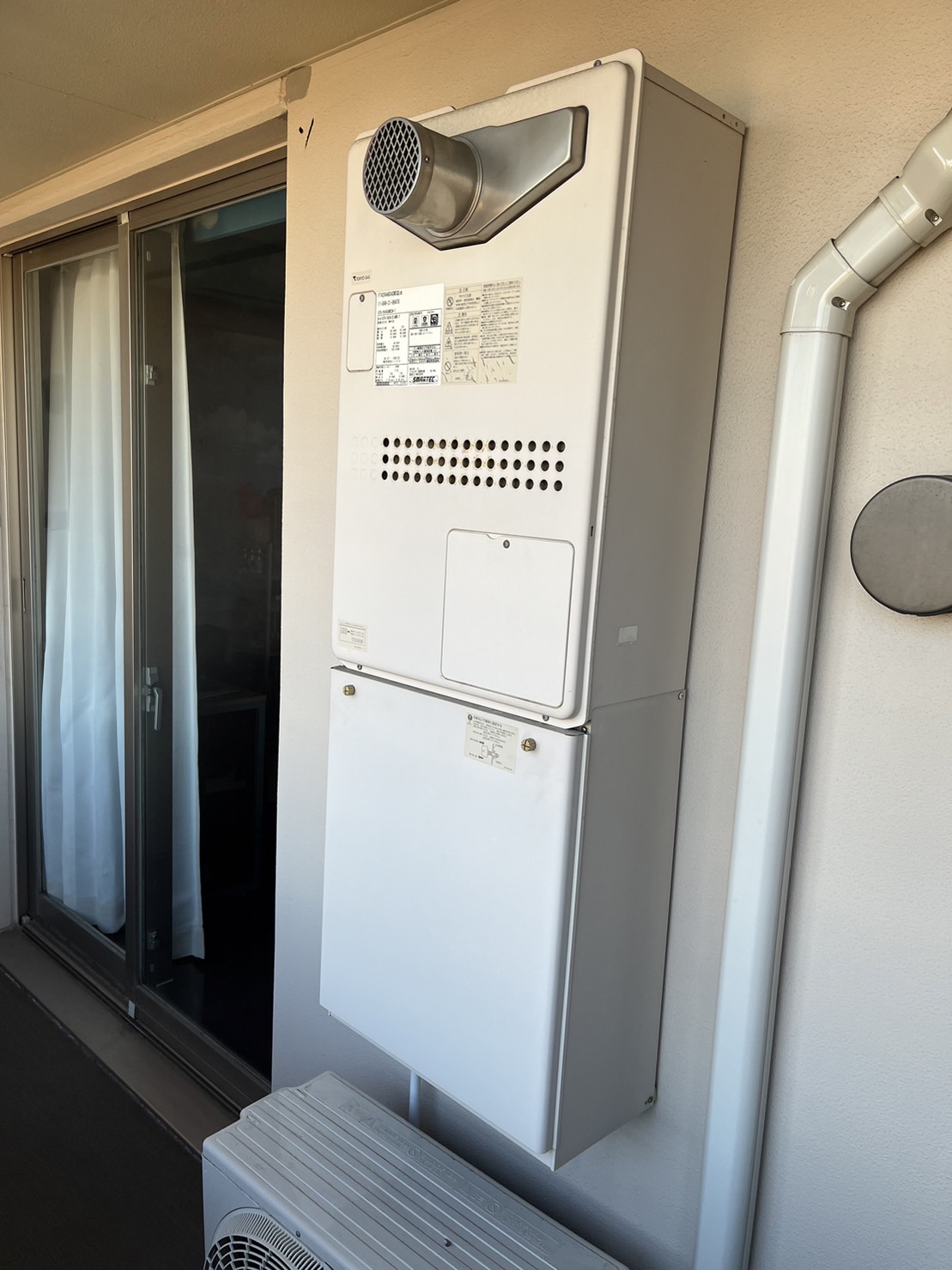 施工前　熱源機