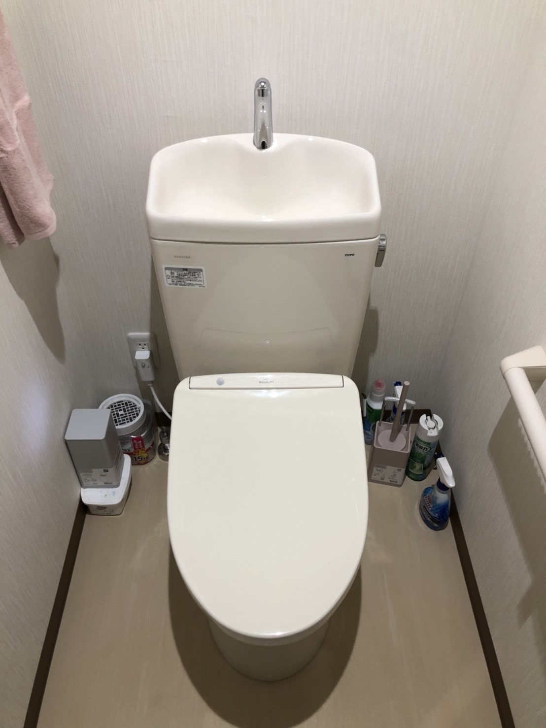 施工後　トイレ