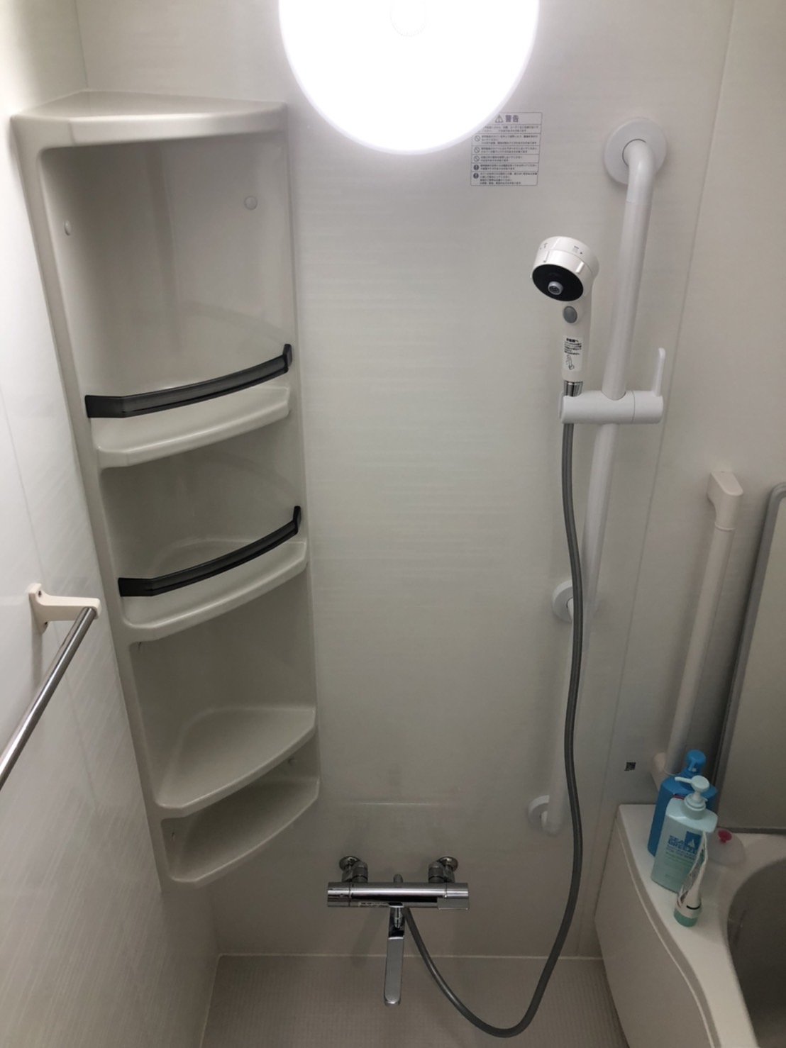 施工後　浴室水栓