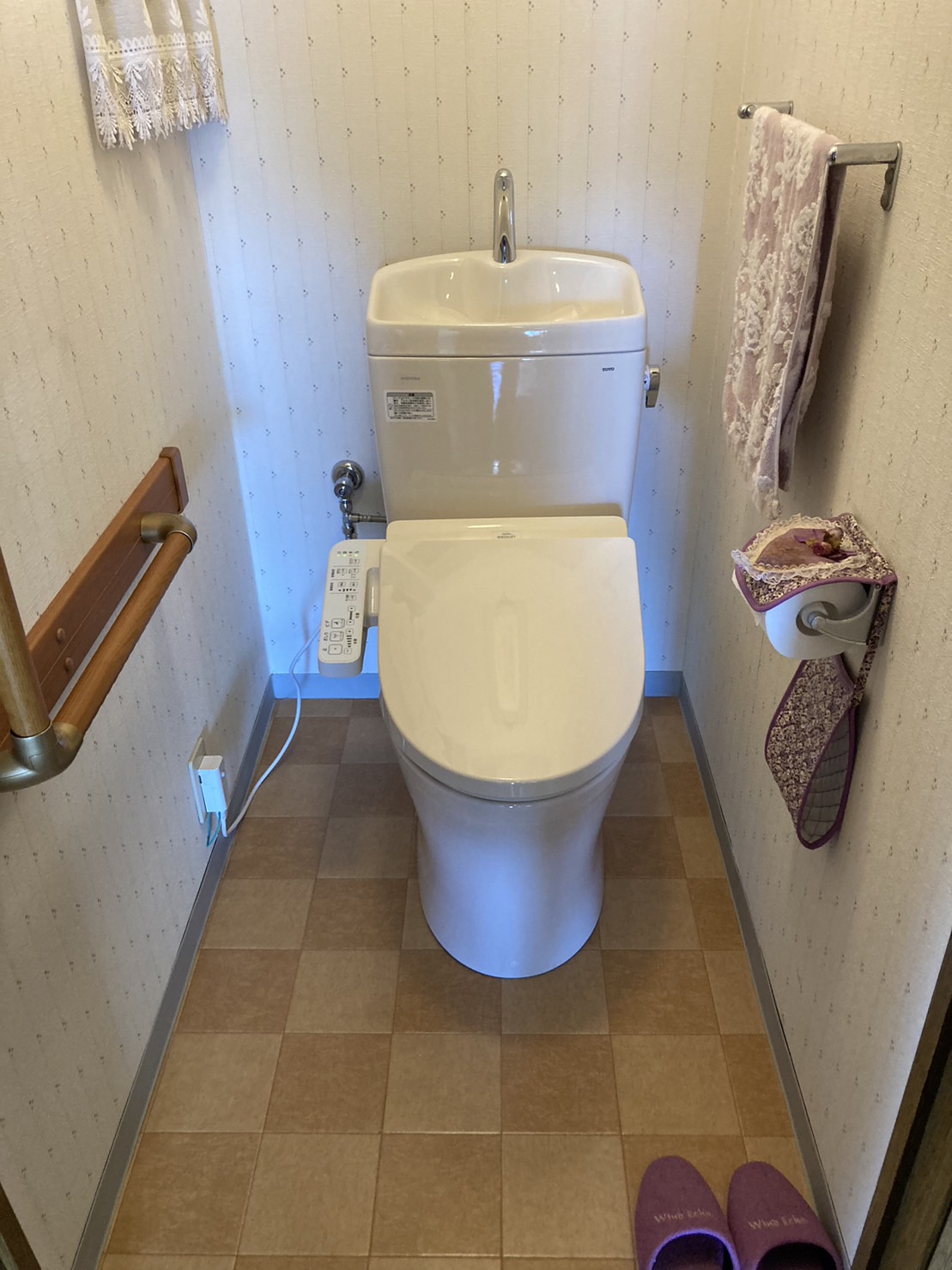 施工後　トイレ