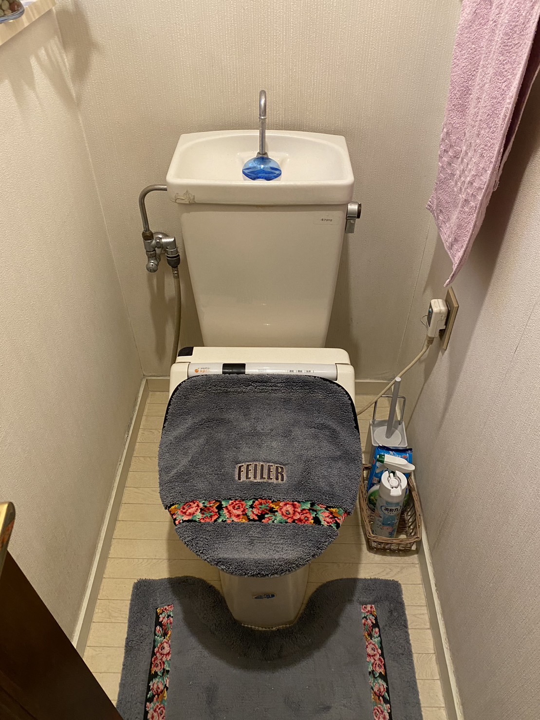 施工前　トイレ