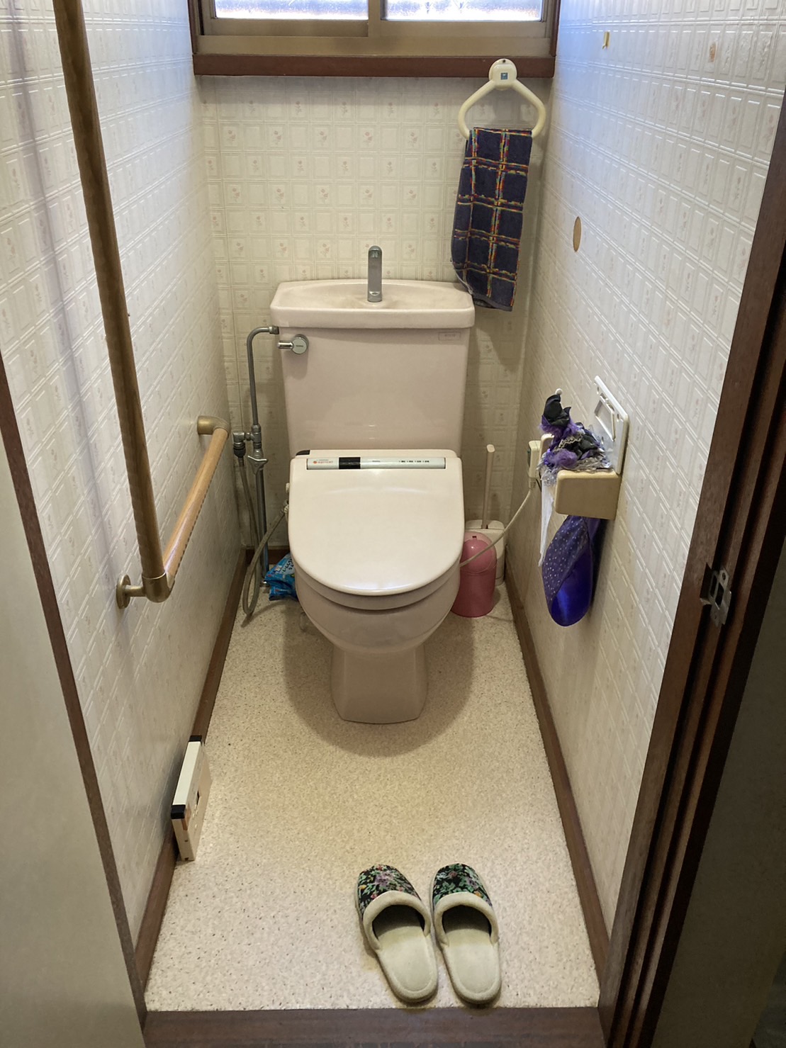 施工前　トイレ