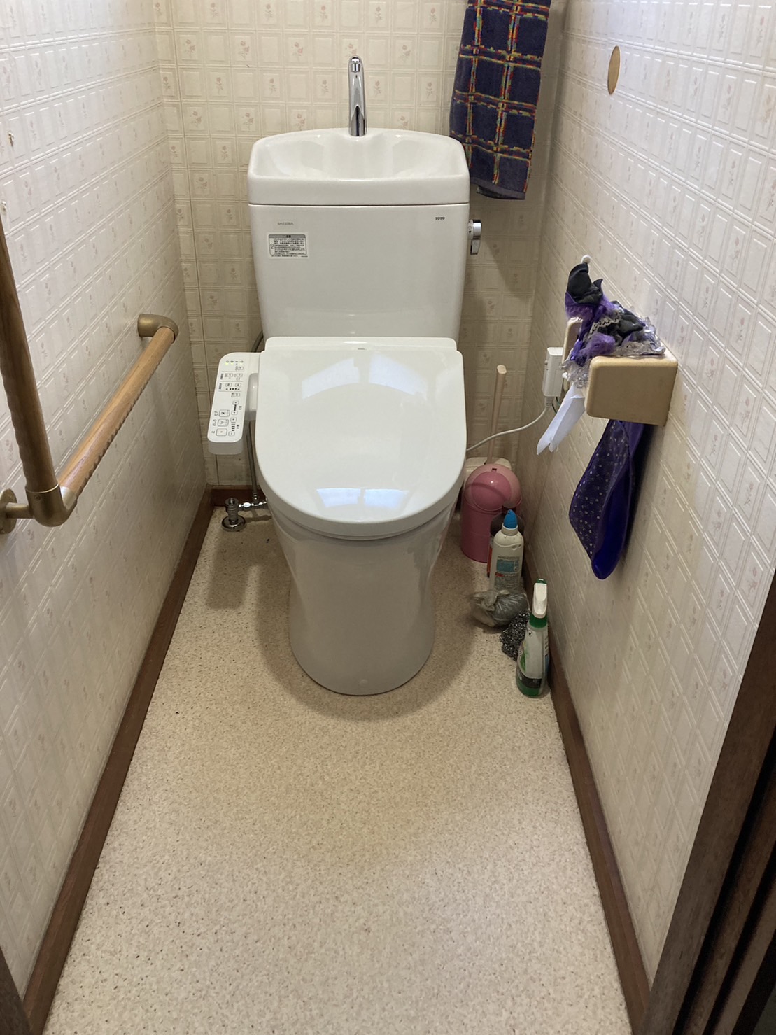 施工後　トイレ