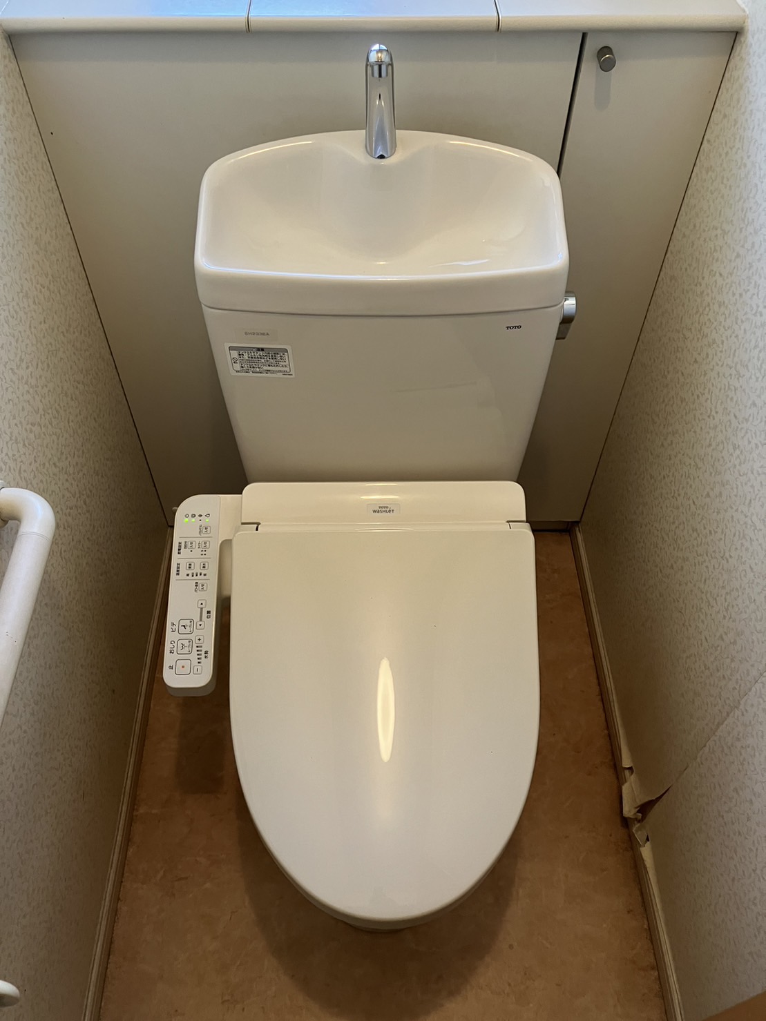 施工後　トイレ