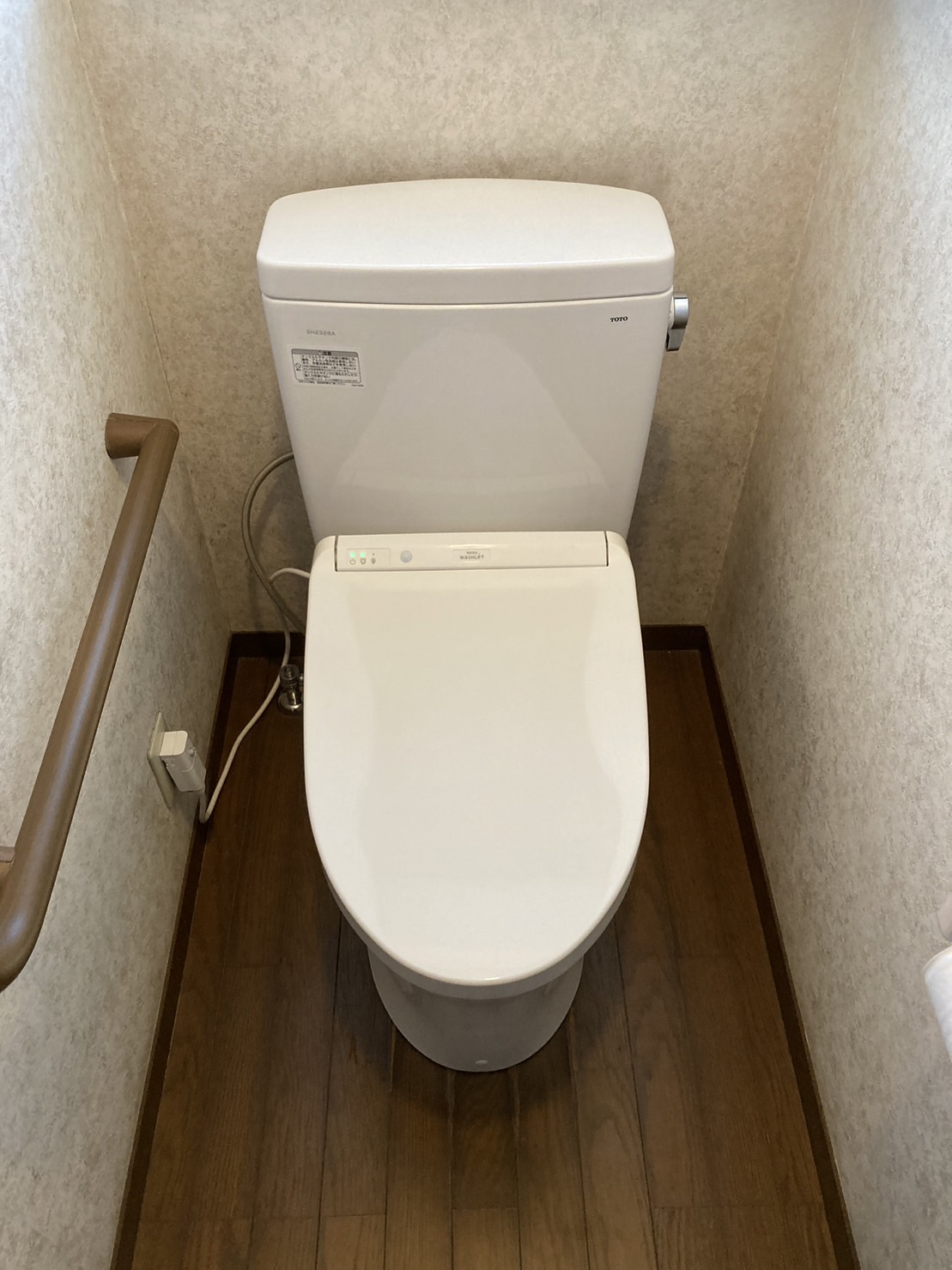 施工後　トイレ