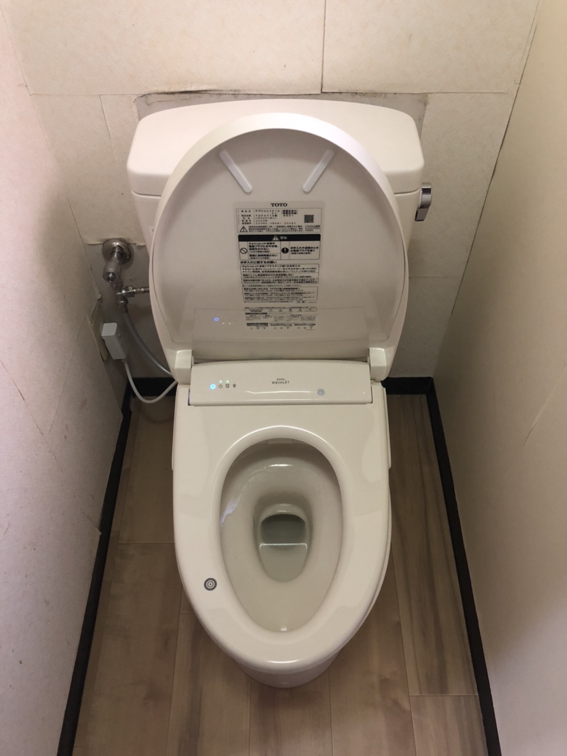 施工後　トイレ