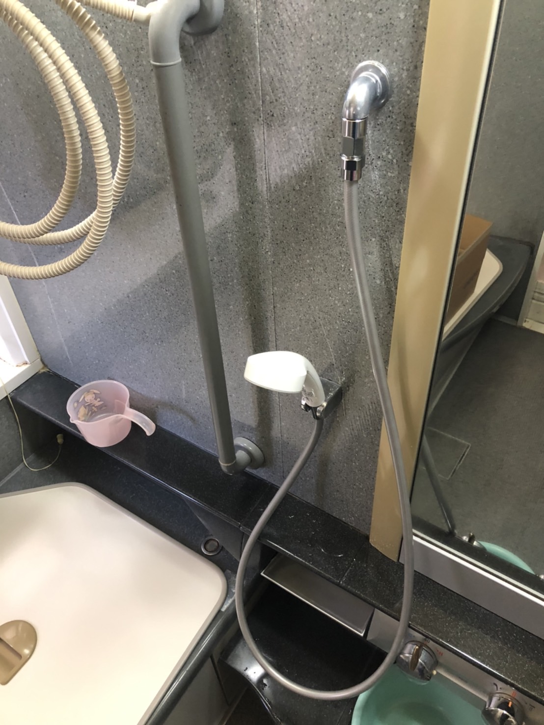 施工後　シャワー