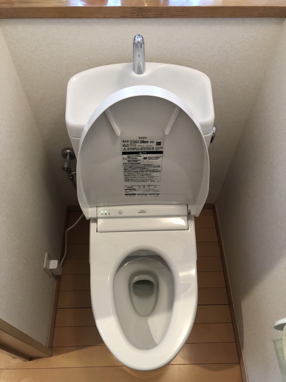 施工後　トイレ