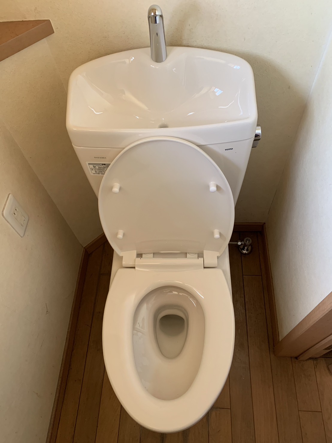 施工後　トイレ