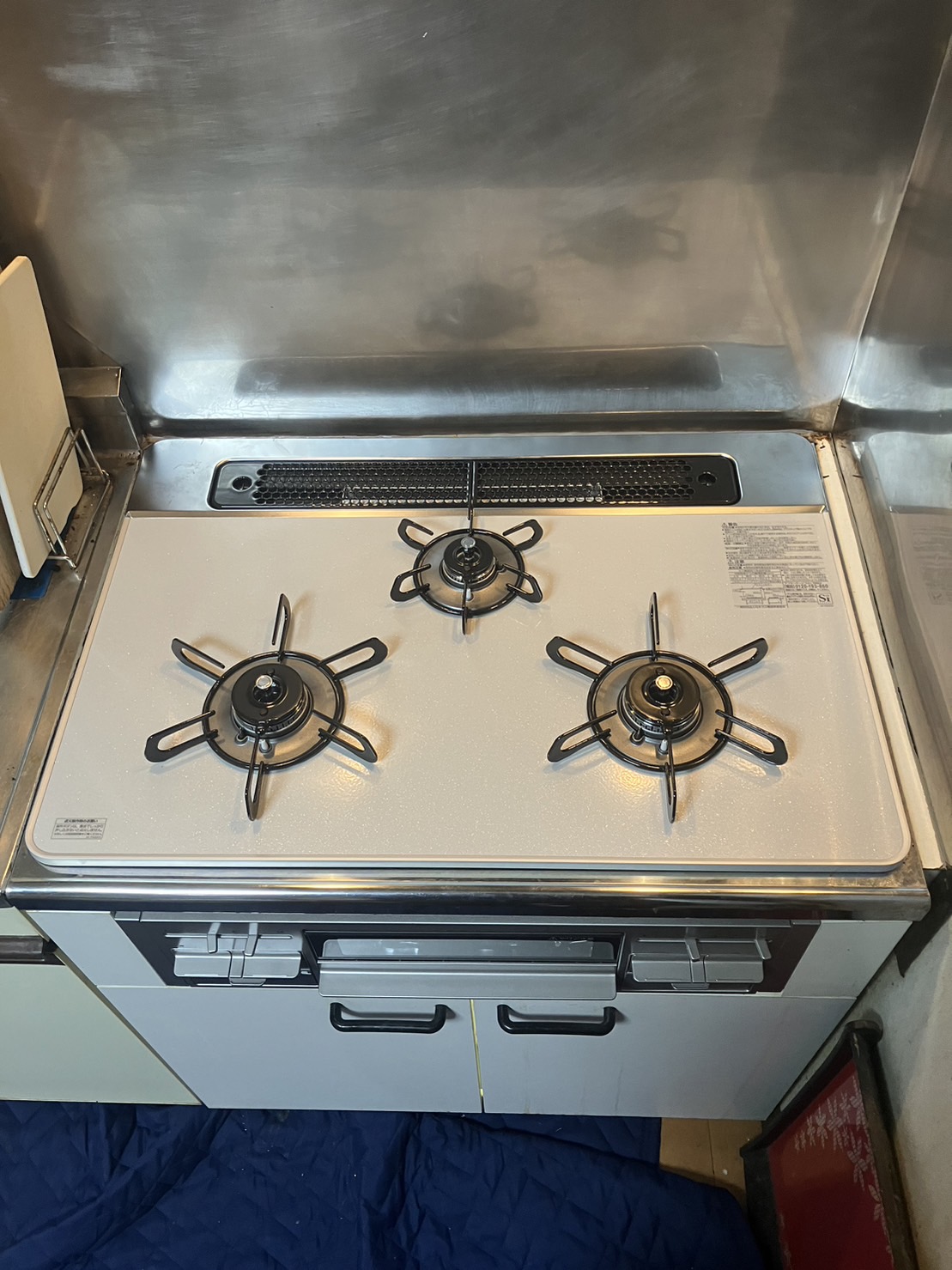 施工後　コンロ