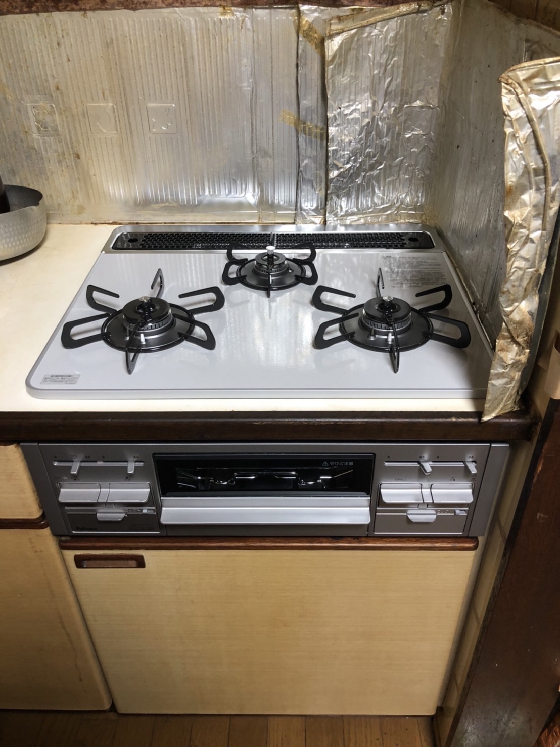 施工後　コンロ