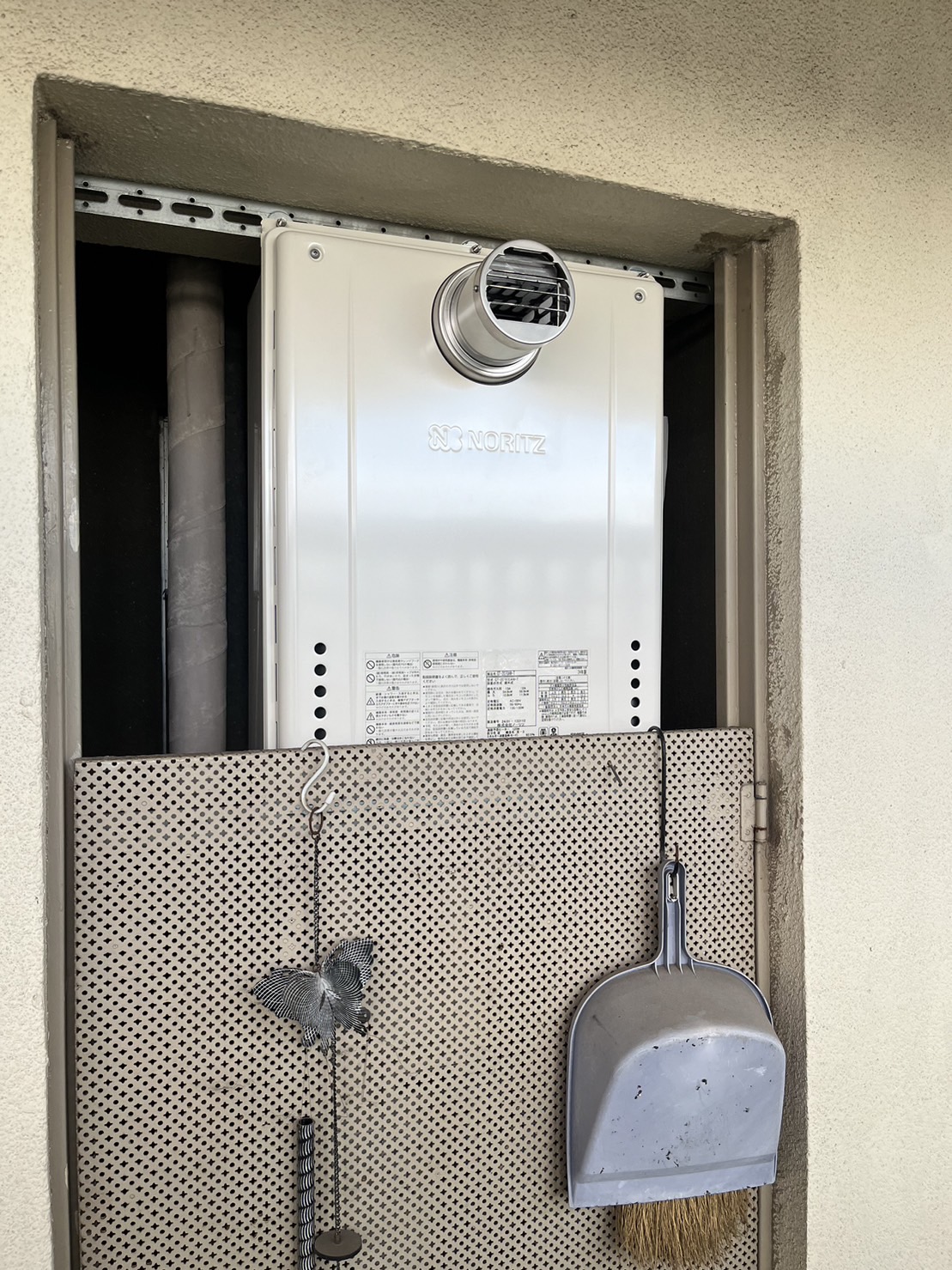 施工後　給湯器