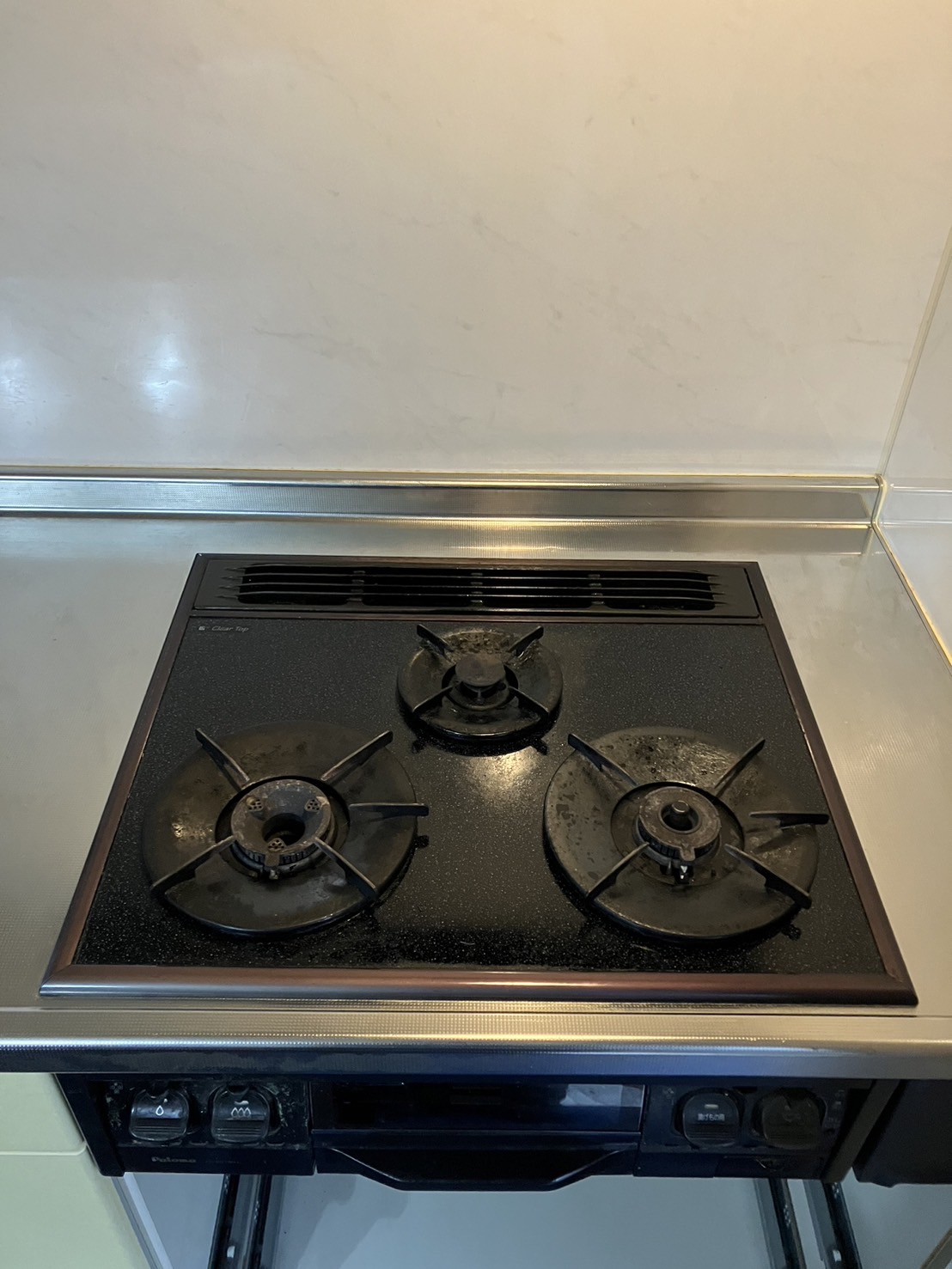 施工前　コンロ