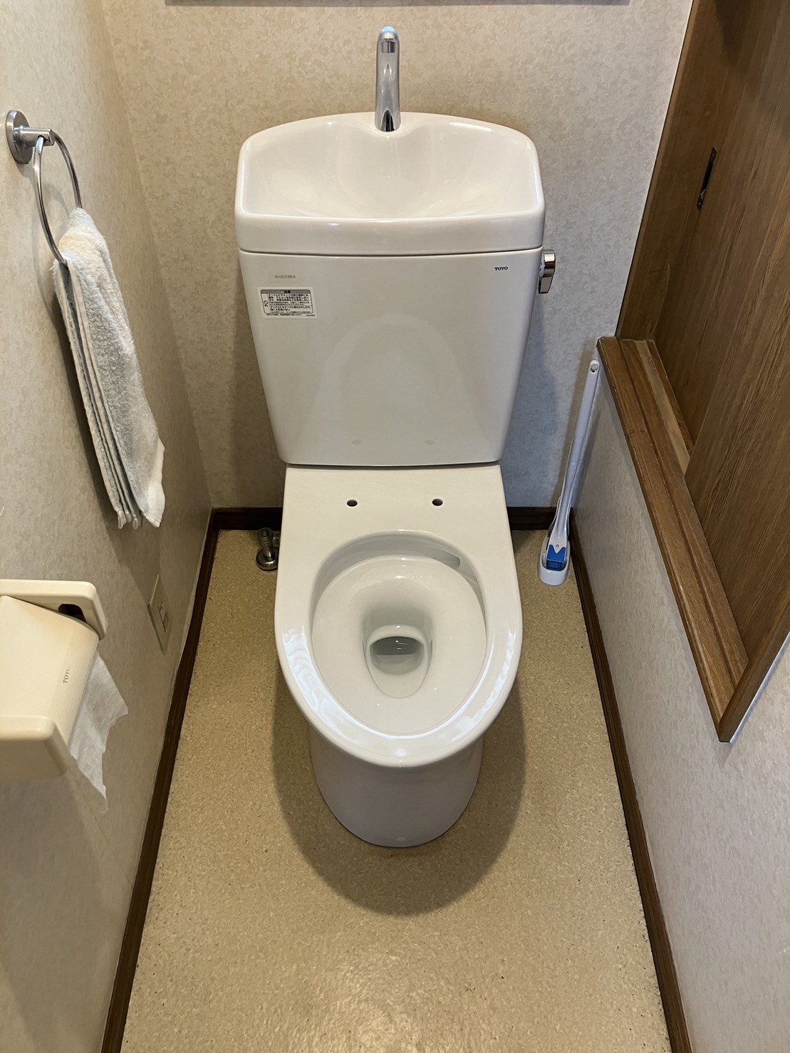 施工後　トイレ