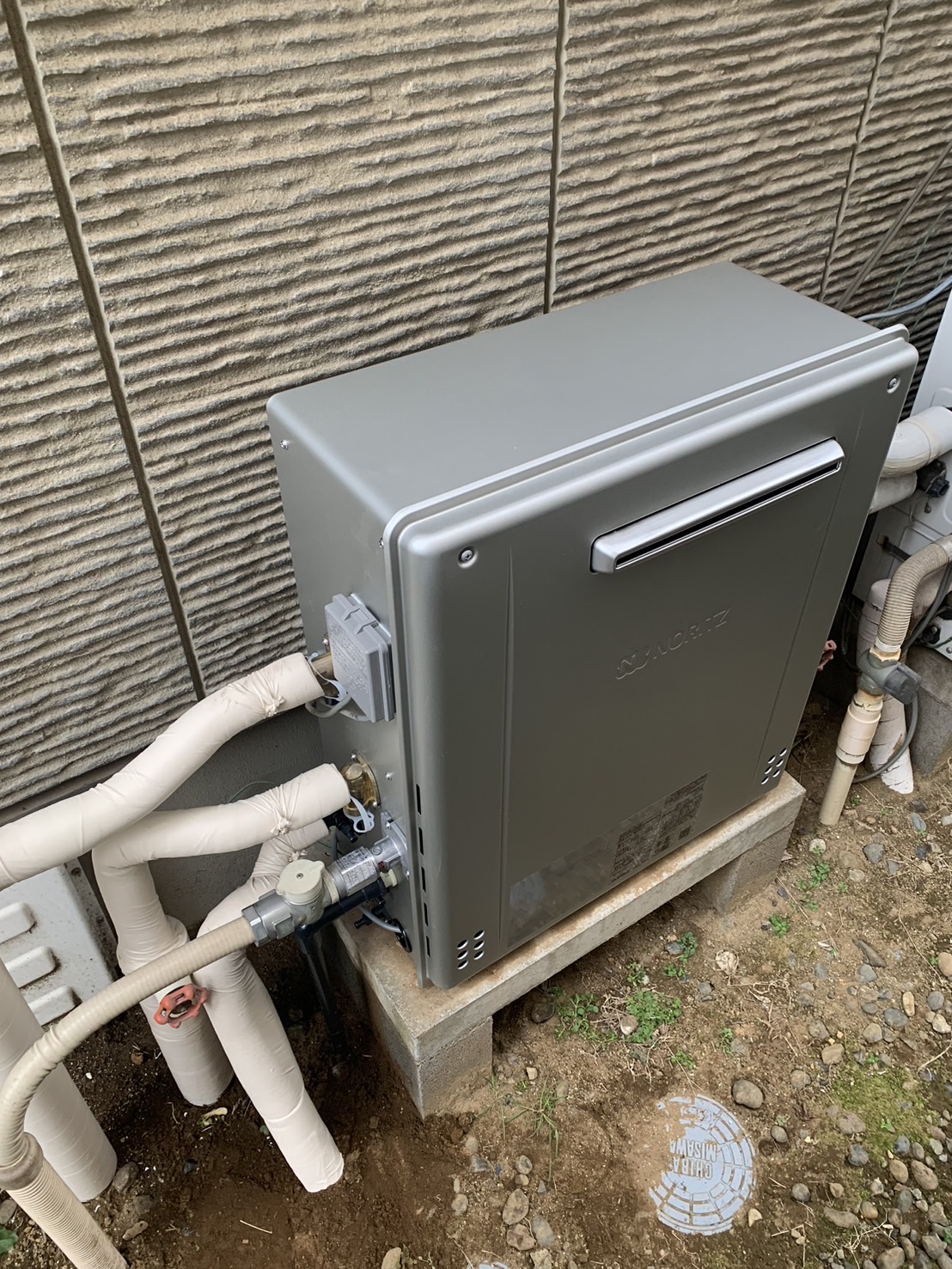 施工後　給湯器