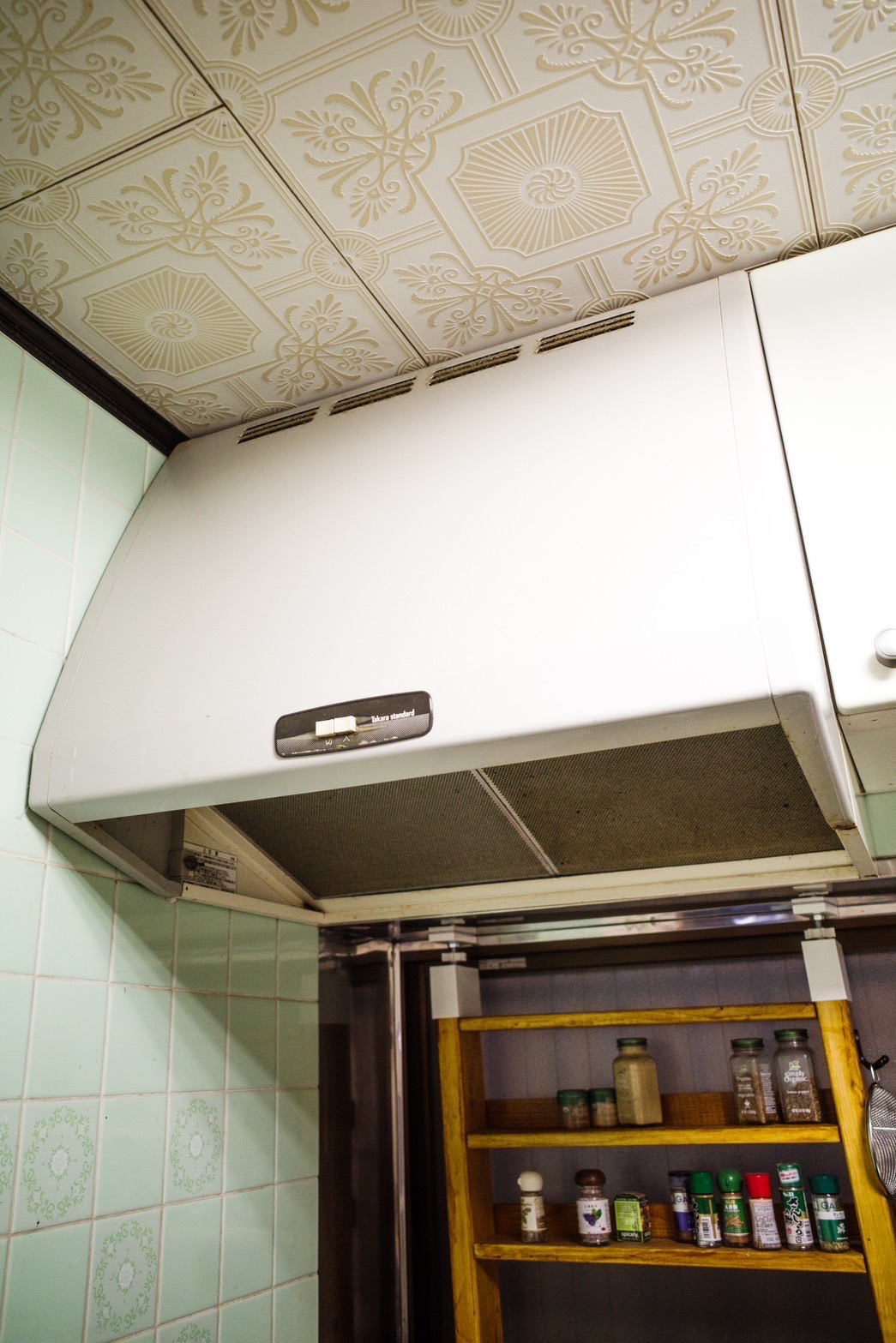 施工前　レンジフード