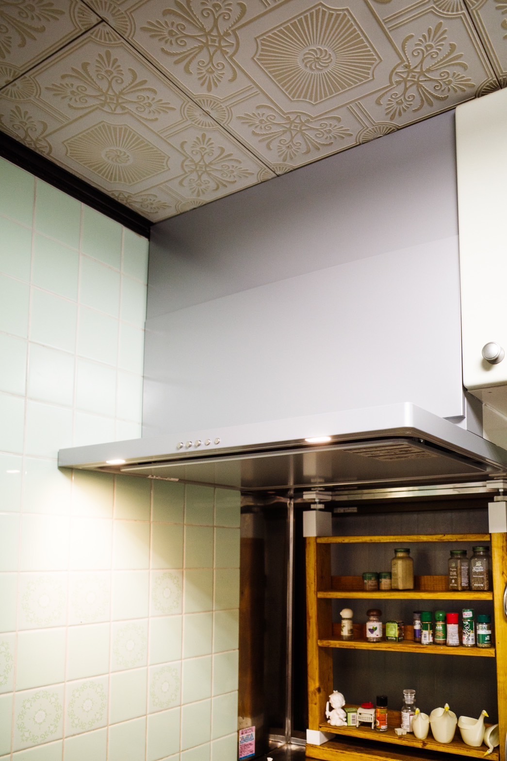 施工後　レンジフード