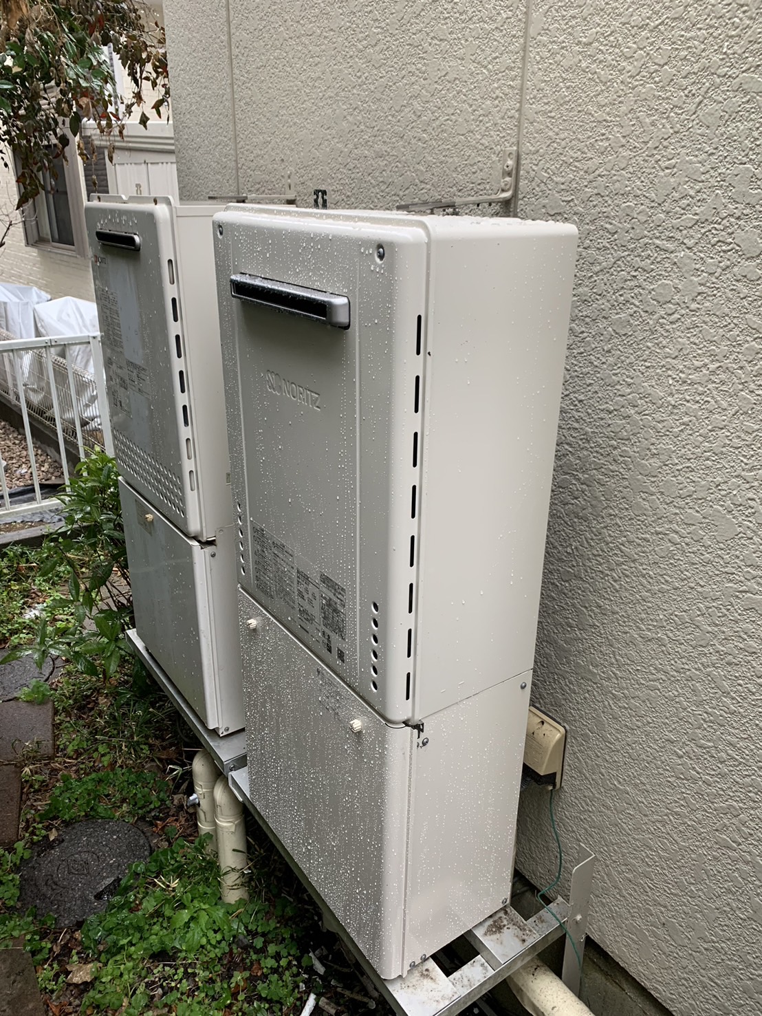 施工後　給湯器