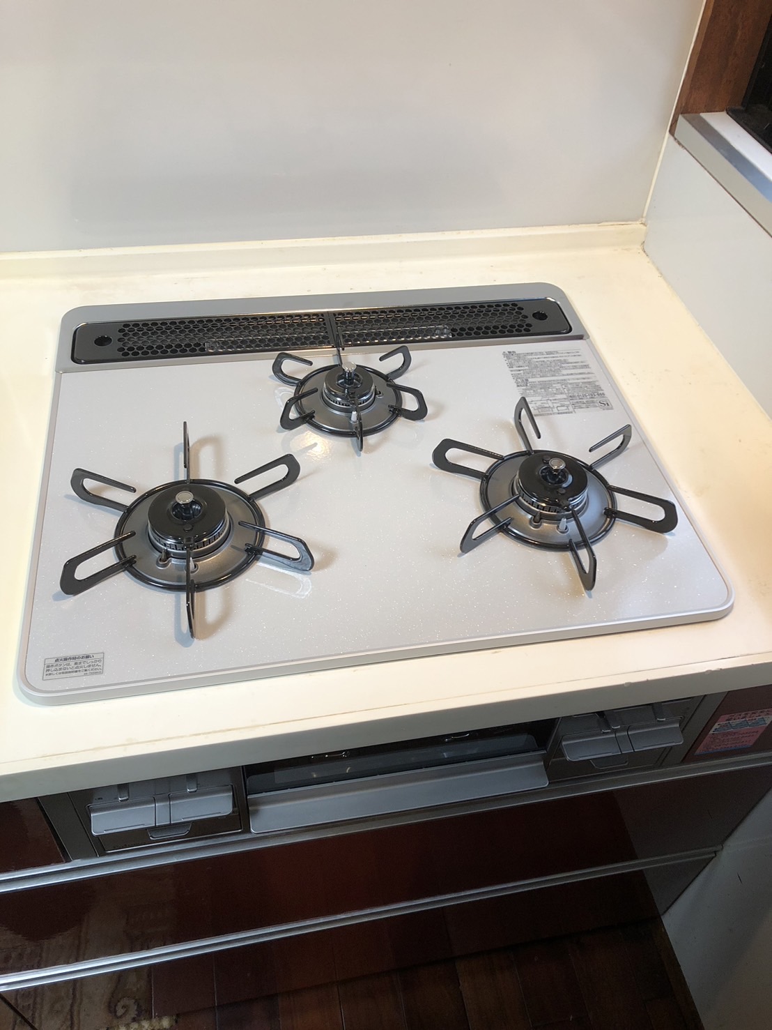 施工後　コンロ