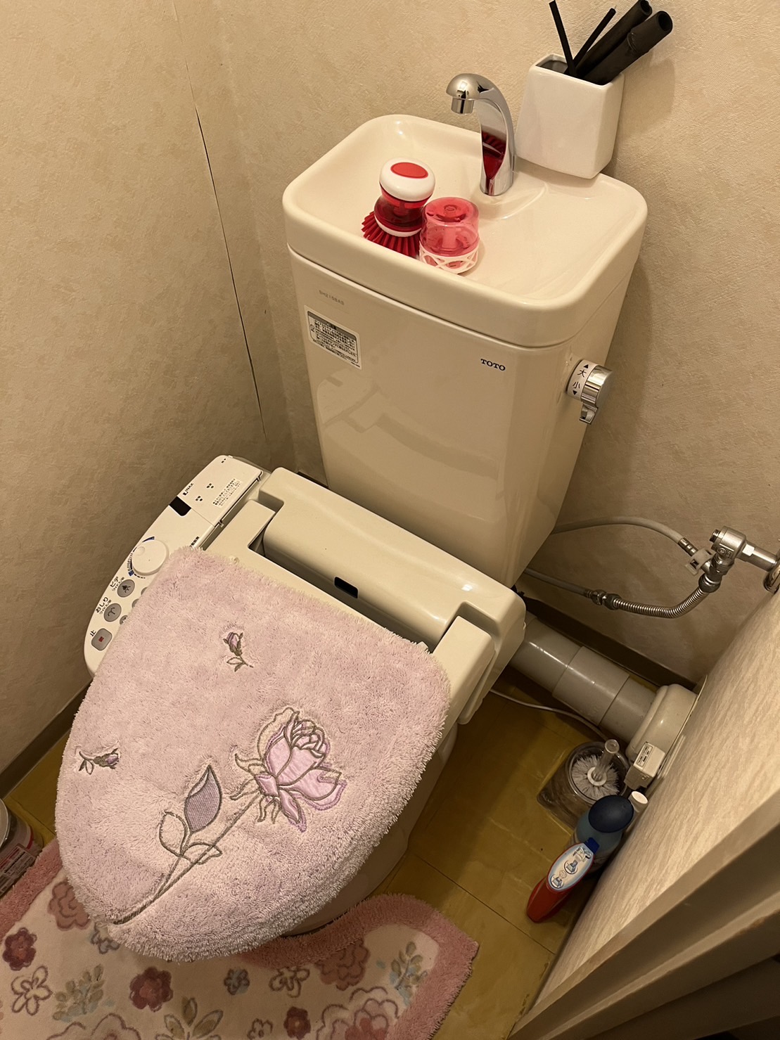 施工前　トイレ