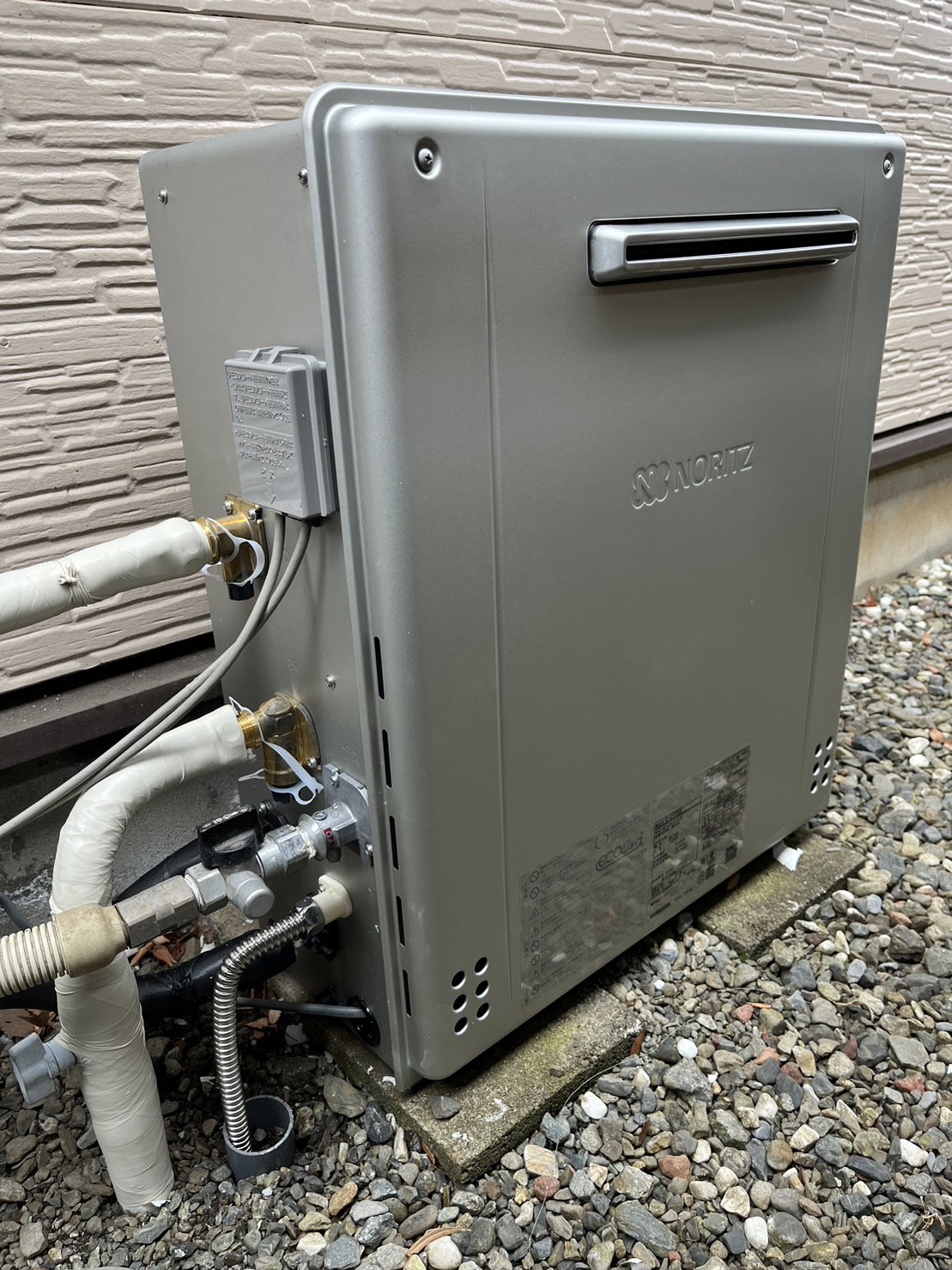 施工後　給湯器