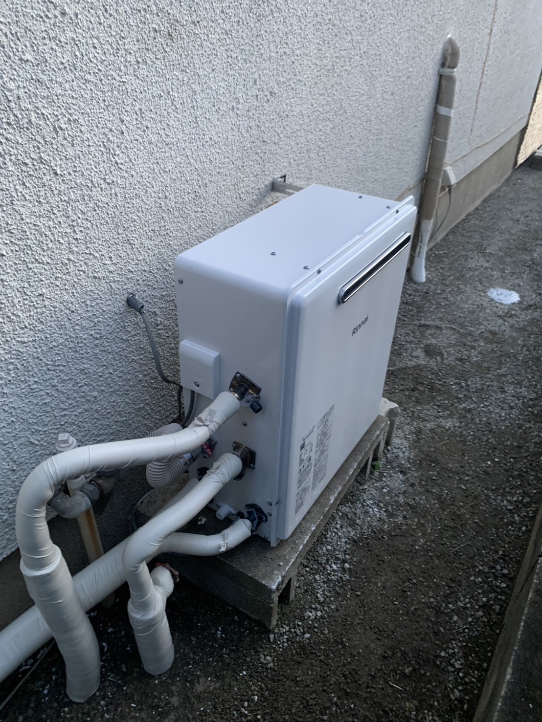 施工後　給湯器