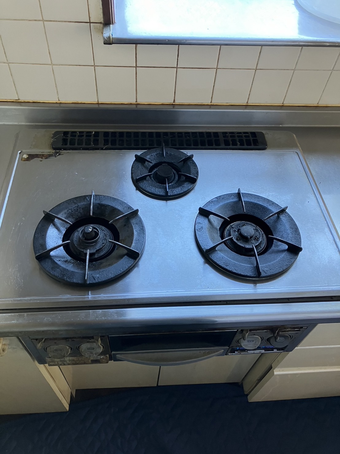 施工前　コンロ